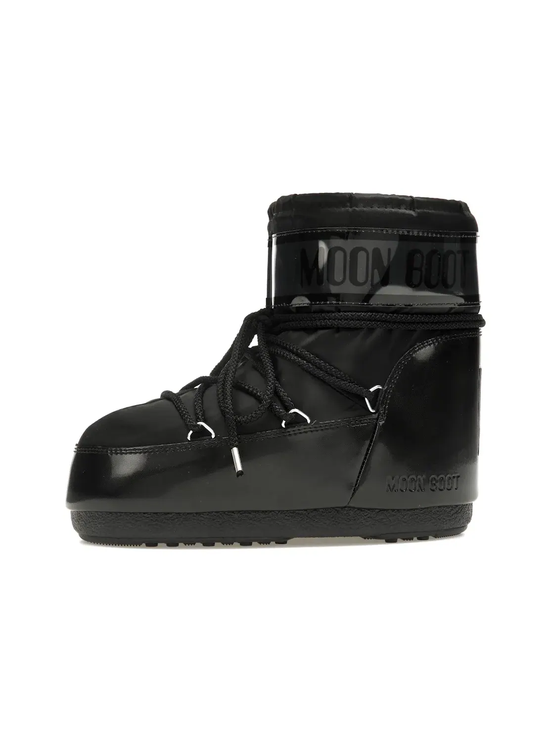 Мужские ботинки низкие с принтом Moon Boot Icon Low Boot Moon Boot — изображение 3 из 4, черный