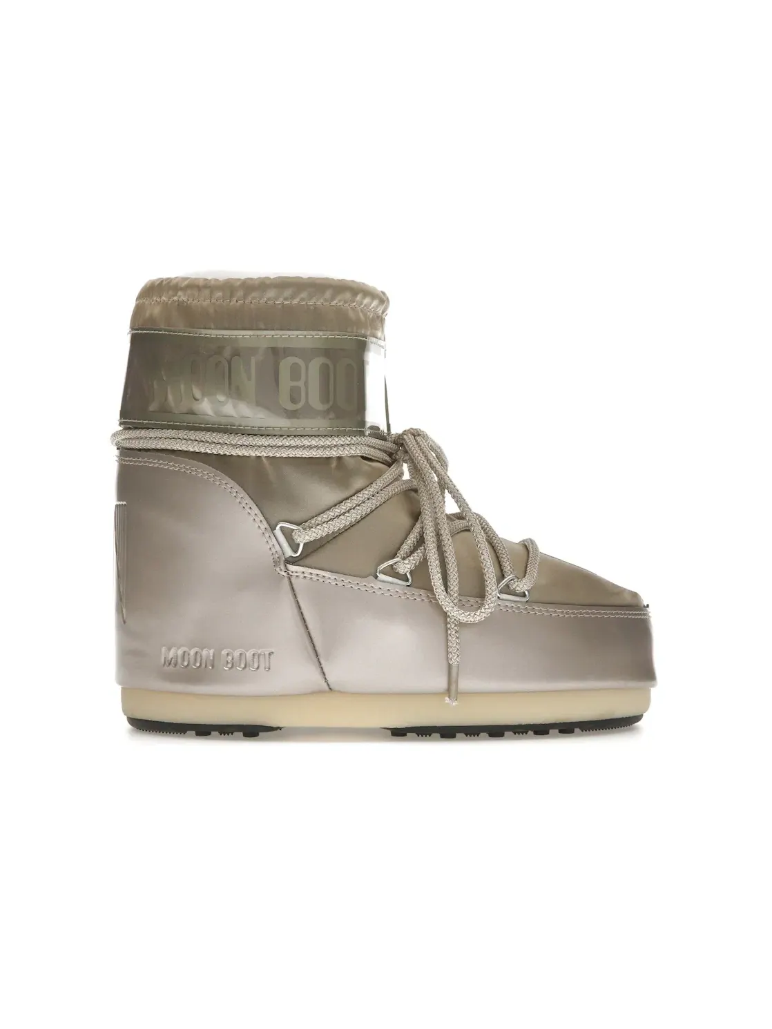 Мужские ботинки с низким верхом Moon Boot Icon Low Boot Moon Boot, Glance Platinium — изображение 1 из 4