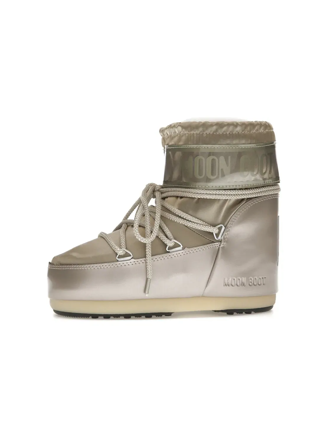 Мужские ботинки с низким верхом Moon Boot Icon Low Boot Moon Boot, Glance Platinium — изображение 3 из 4