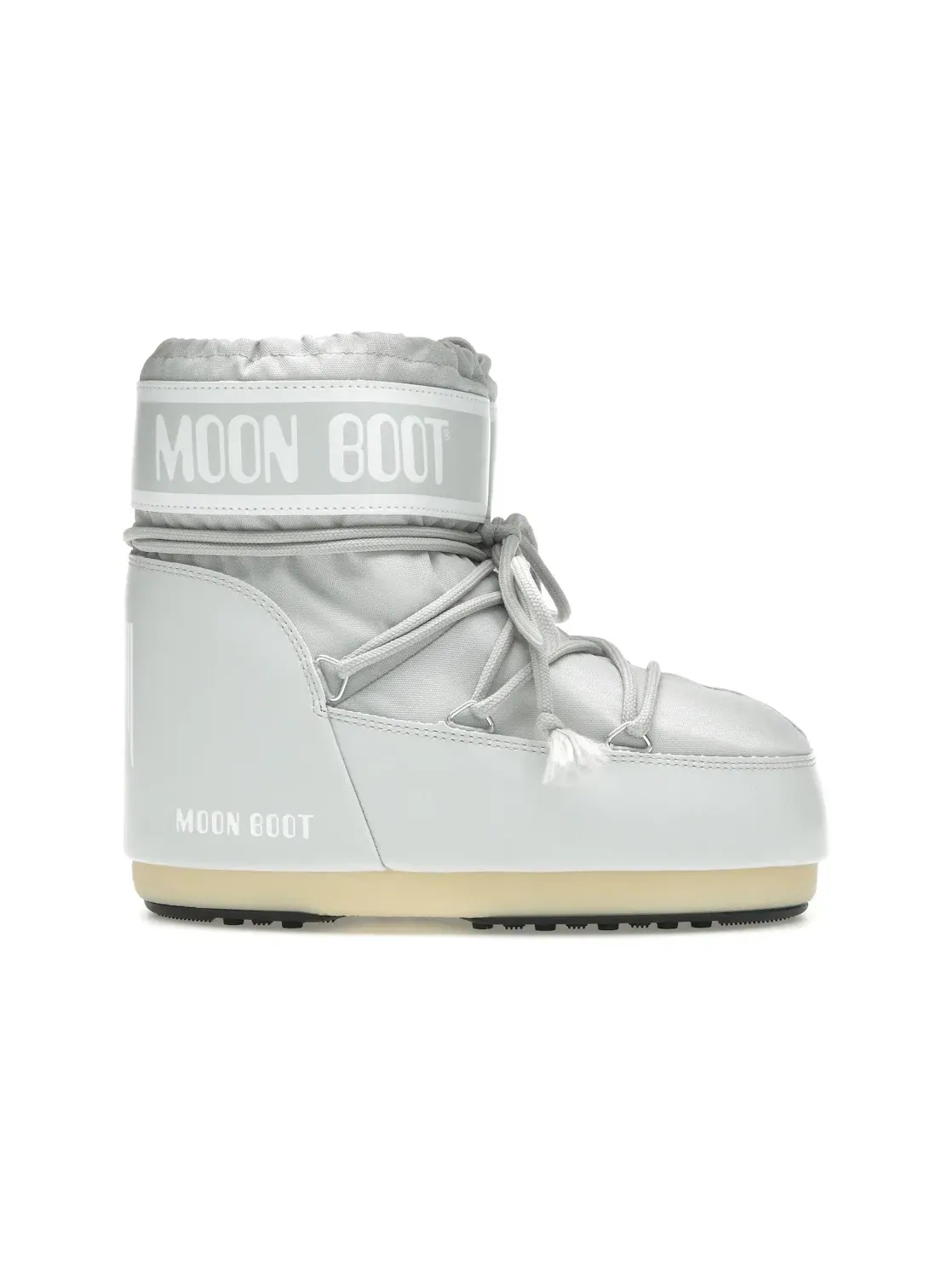 Мужские ботинки с низким верхом Moon Boot Icon Low Nylon Boot — изображение 1 из 4, серый