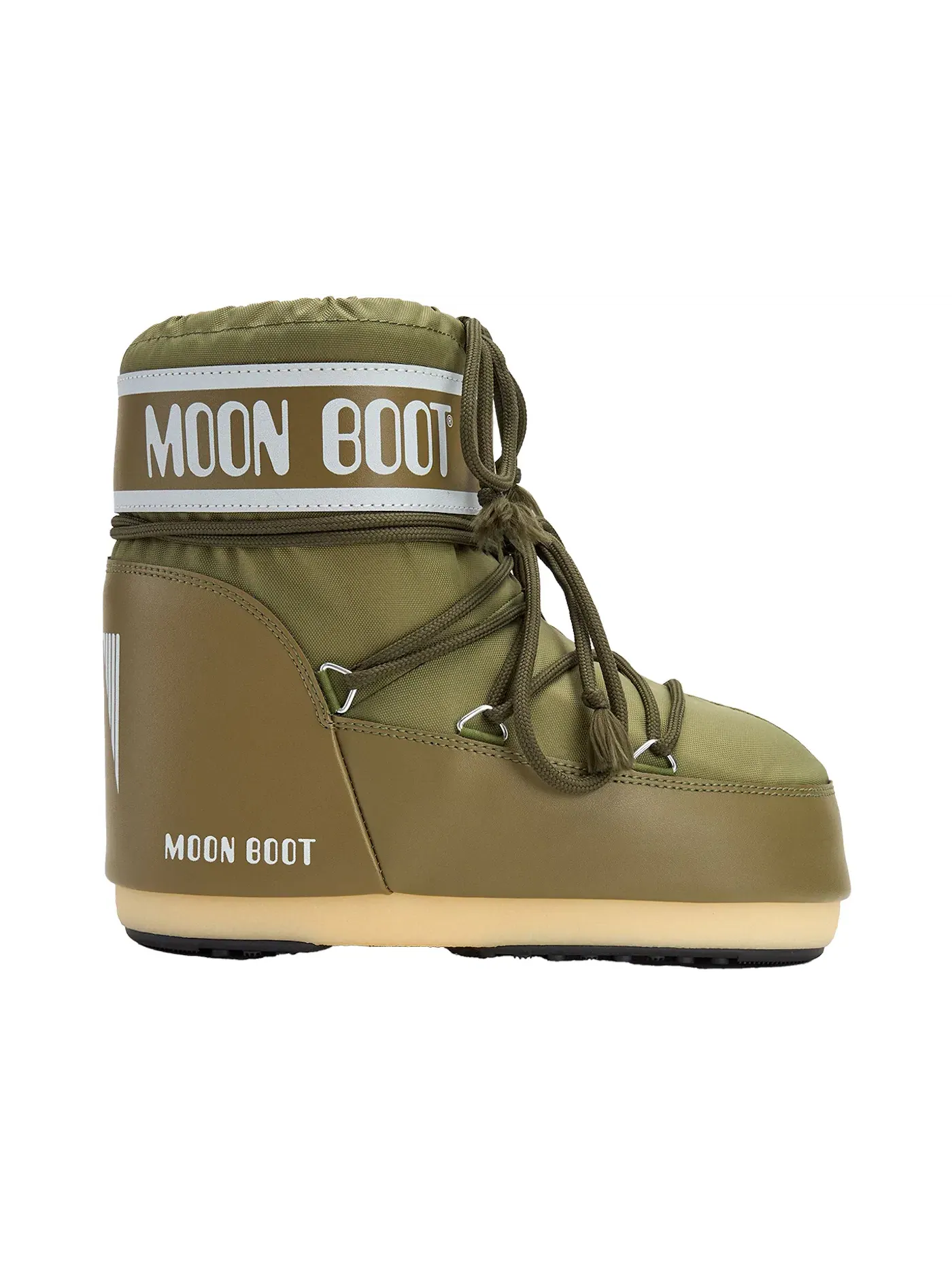 Мужские ботинки с коротким голенищем Moon Boot Icon Low Nylon Boot Moon Boot — изображение 1 из 1, хаки