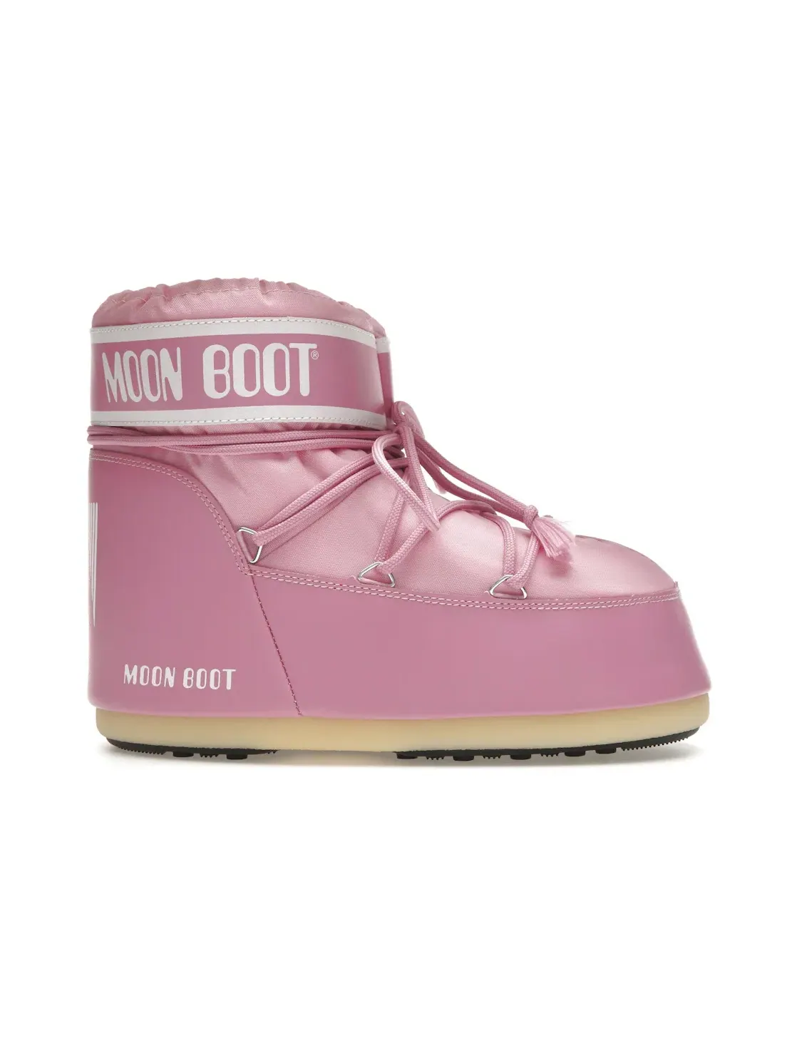 Мужские ботинки с низким верхом Moon Boot Icon Low Nylon Boot Moon Boot — изображение 1 из 4, розовый