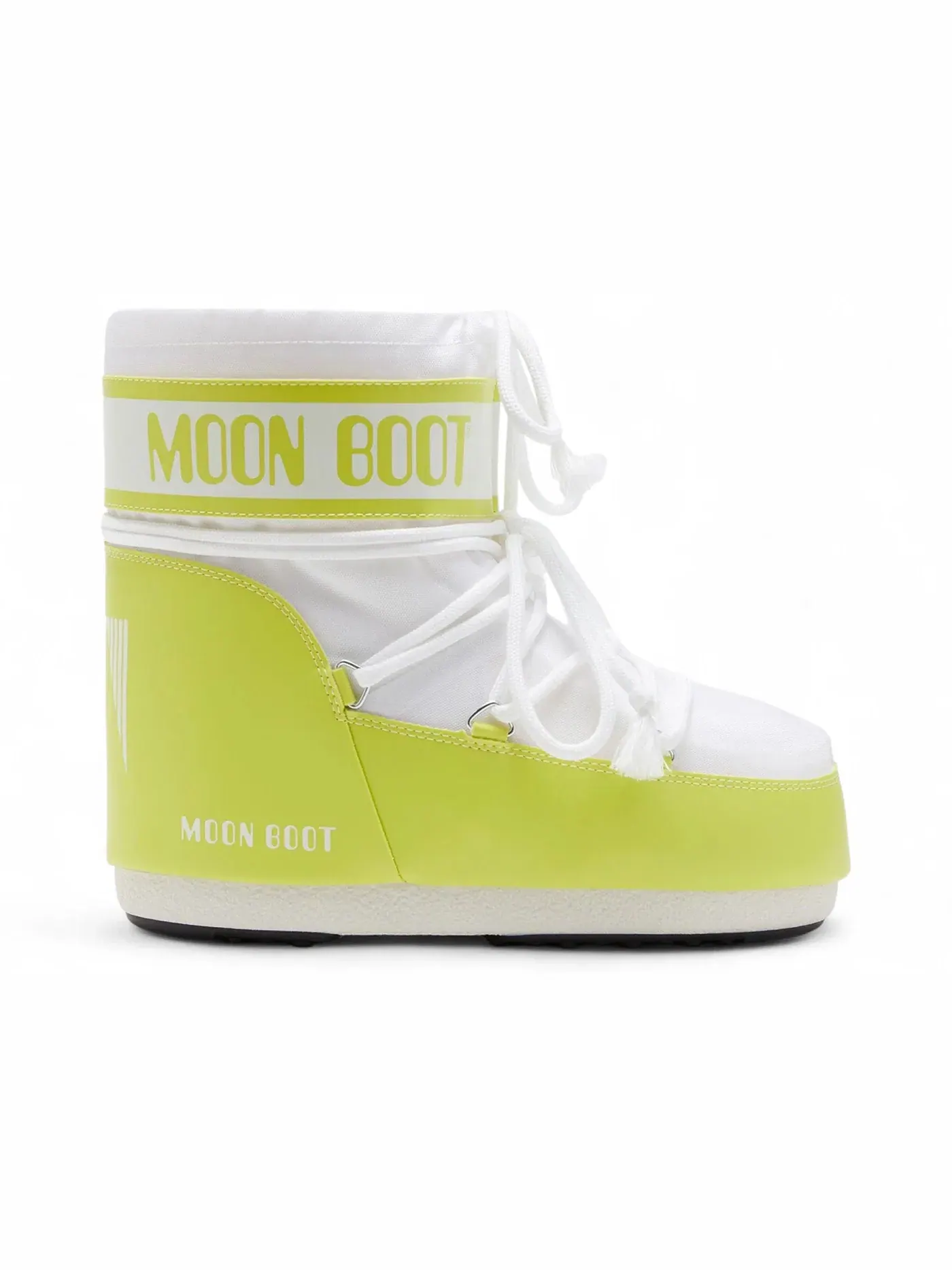 Женские ботинки с низким голенищем Moon Boot Icon Low Nylon — изображение 1 из 1, зеленый