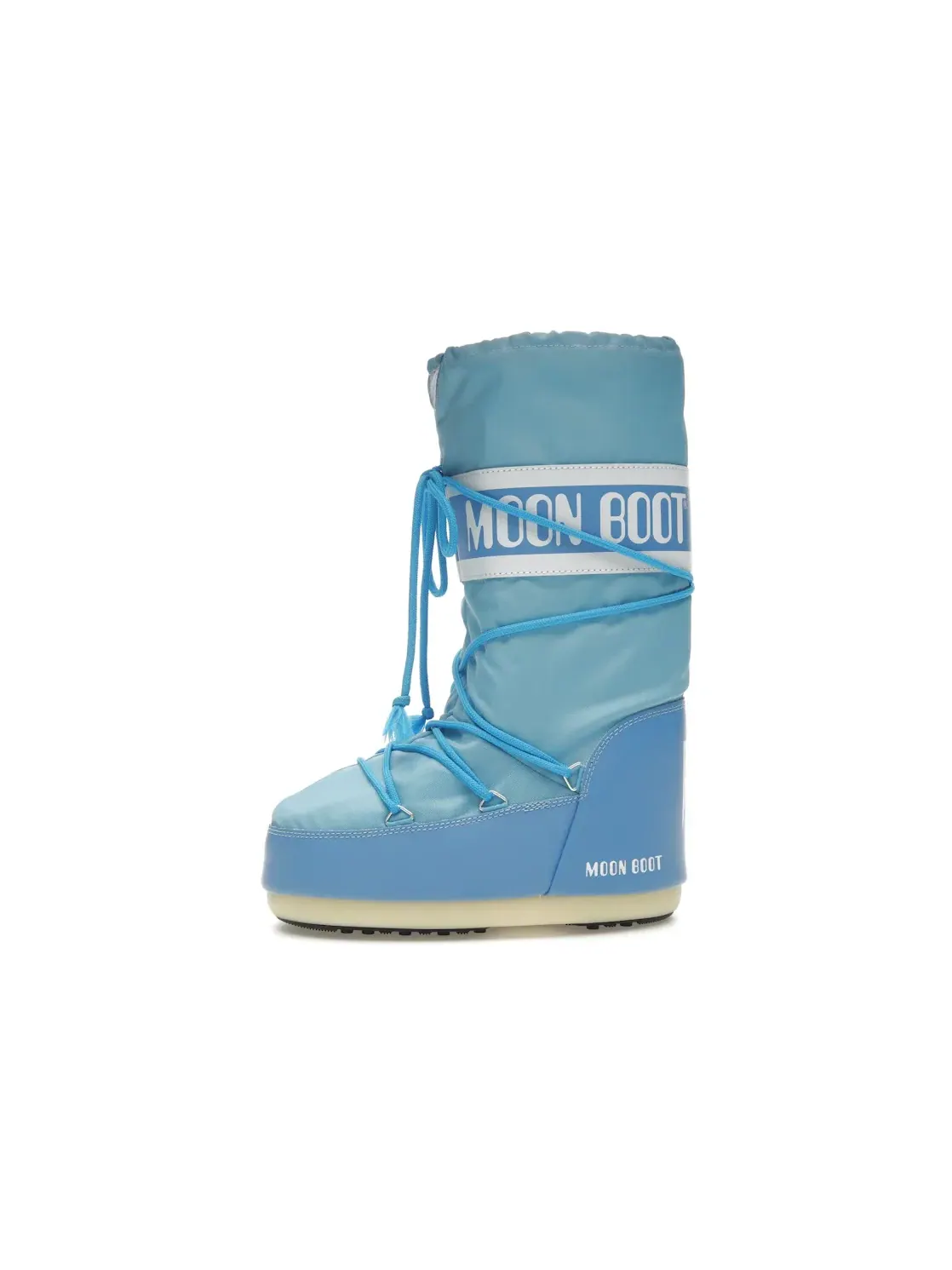 Женские ботинки с длинным голенищем Moon Boot Icon Nylon Boot Moon Boot — изображение 3 из 4, синий