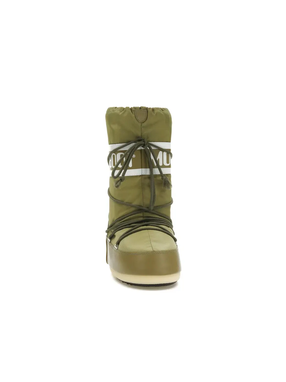 Унисекс ботинки с длинным голенищем Moon Boot Icon Nylon Boot Moon Boot — изображение 2 из 4, хаки зеленый