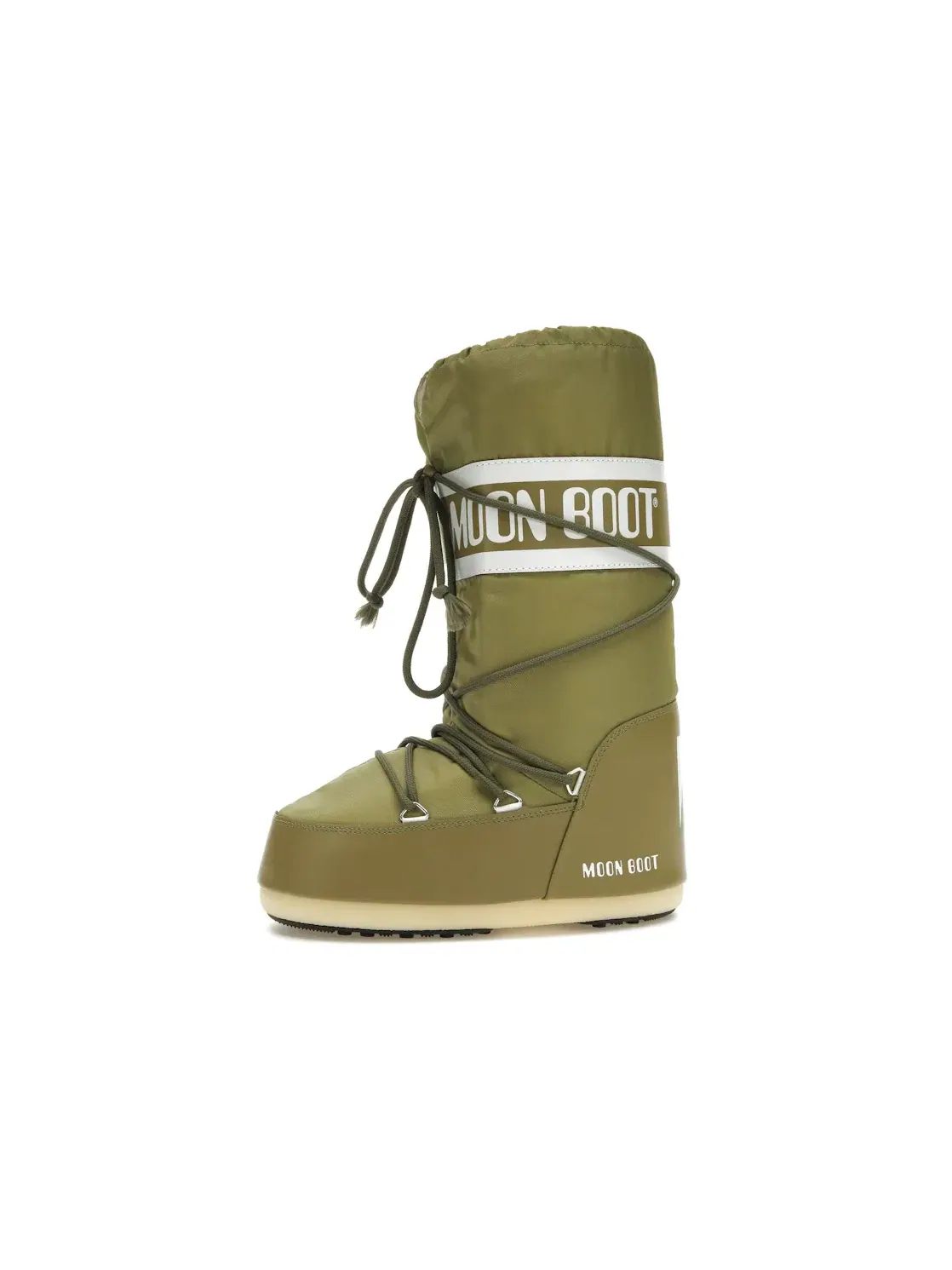 Унисекс ботинки с длинным голенищем Moon Boot Icon Nylon Boot Moon Boot — изображение 3 из 4, хаки зеленый