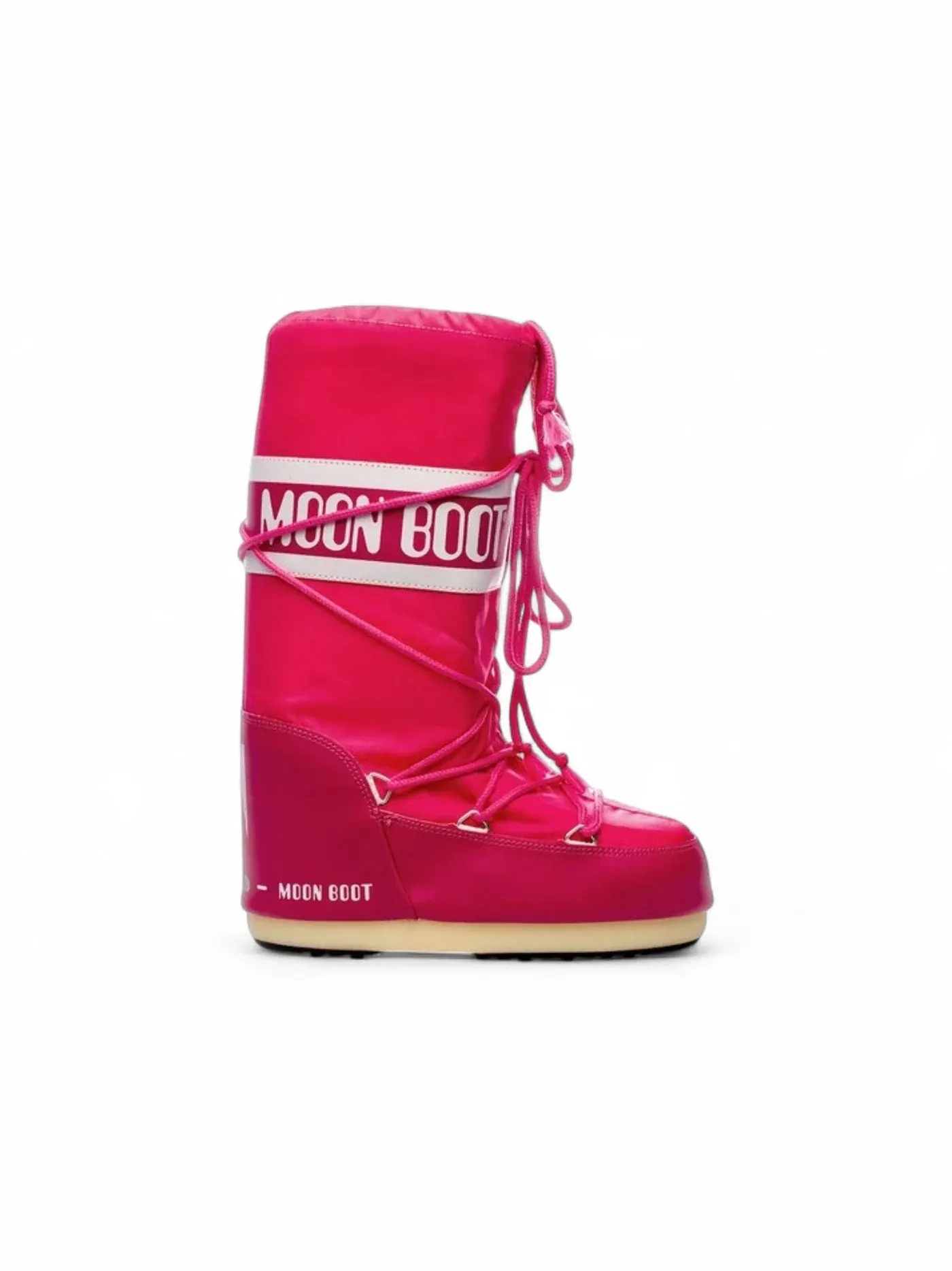 Женские ботинки с принтом Moon Boot Icon Nylon Moon Boot, Bouganville — изображение 1 из 1