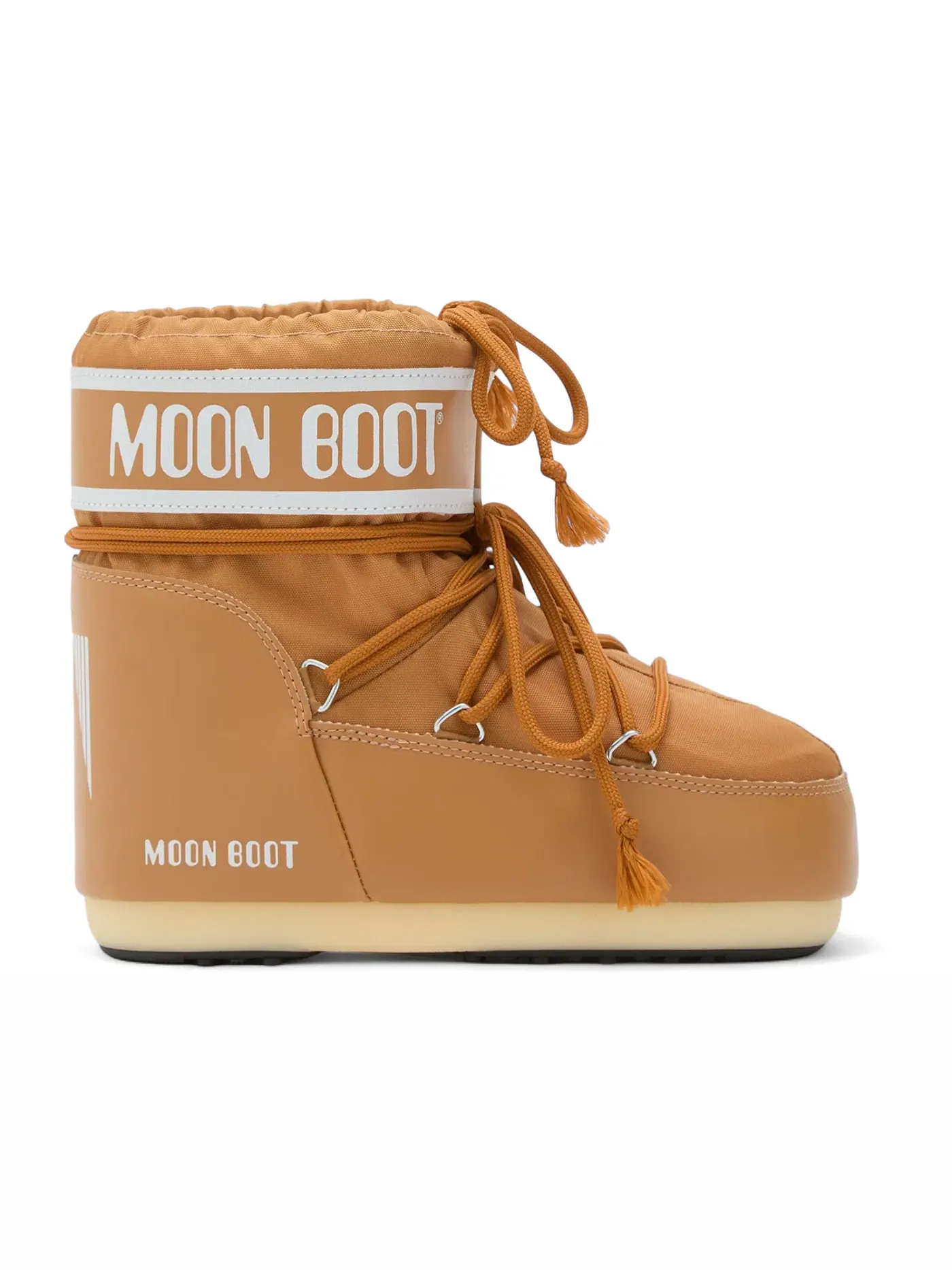 Унисекс ботинки низкие с принтом Moon Boot Icon Nylon Low Boot Moon Boot — изображение 1 из 1, коричневый