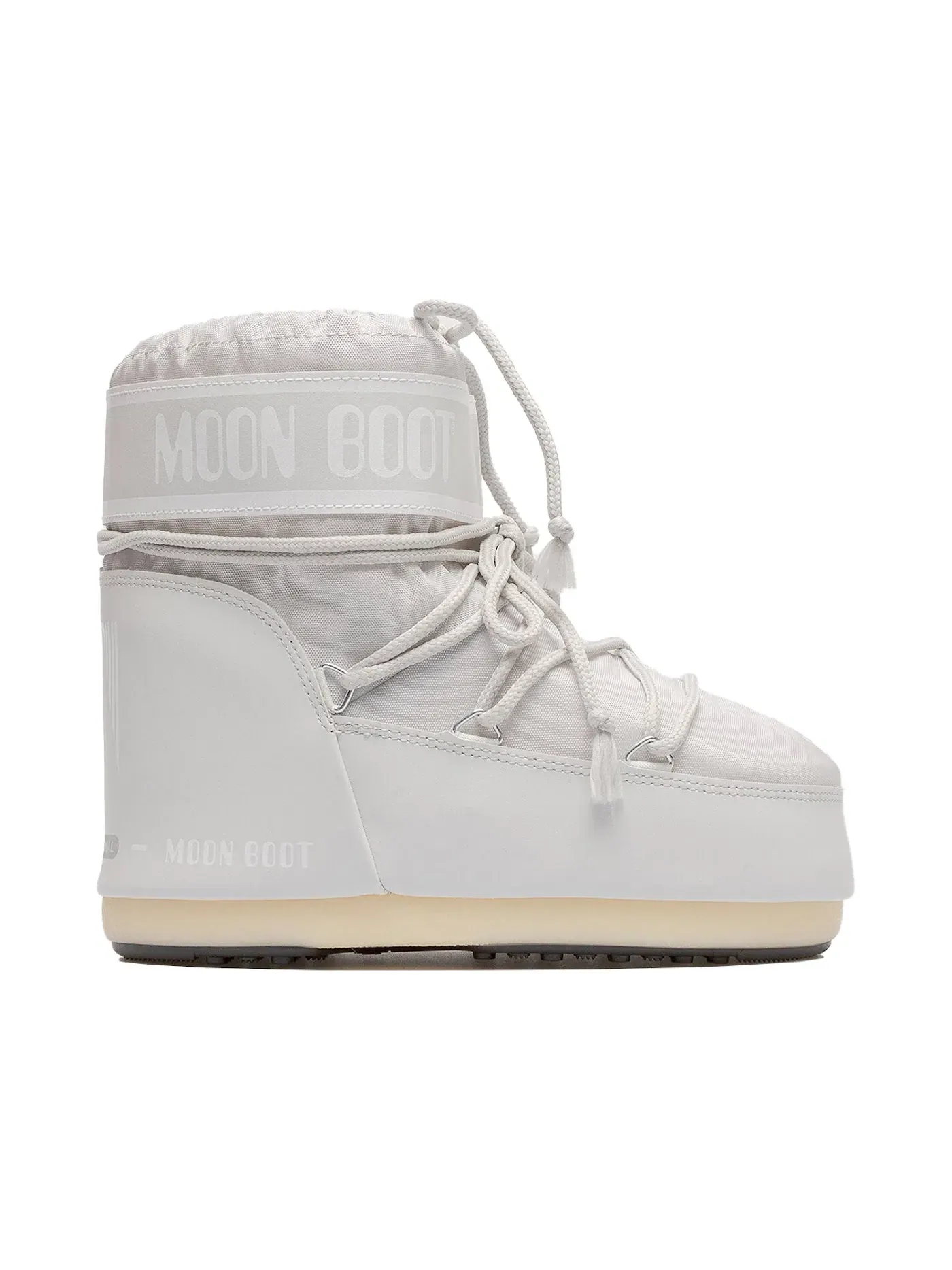Унисекс-ботинки низкие с логотипом Moon Boot Icon Nylon Low Boot Moon Boot — изображение 1 из 1, серый
