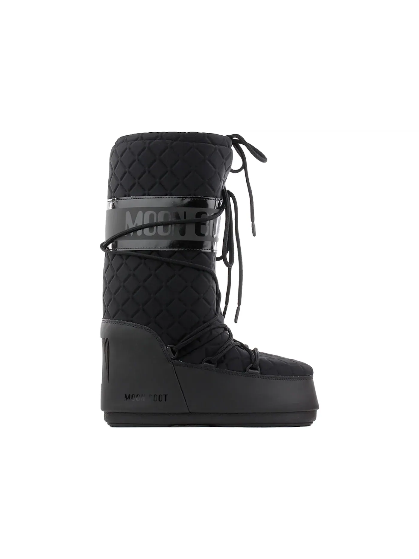 Унисекс ботинки с принтом Moon Boot Icon Quilt Boot Moon Boot — изображение 1 из 1, черный