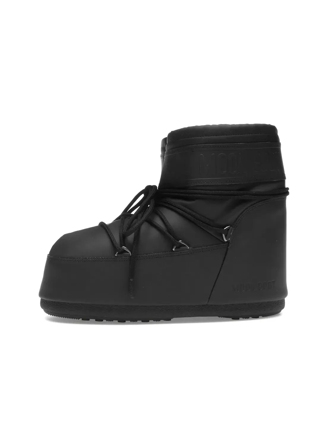 Детские ботинки резиновые Moon Boot Icon Rubber Low Boot Moon Boot — изображение 3 из 4, черный