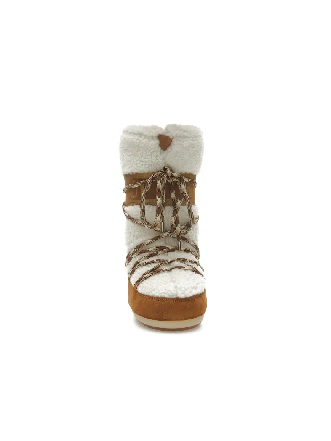Унисекс ботинки с овчиной Moon Boot Icon Shearling Boot Moon Boot — изображение 2 из 4, белый
