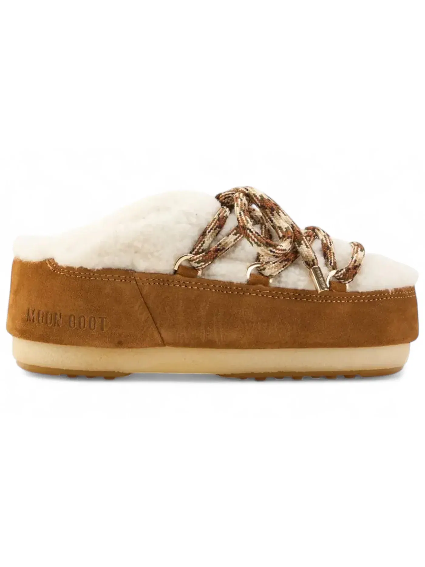 Женские клоги Moon Boot Moon Boot Mule Shearling — изображение 1 из 1, белый
