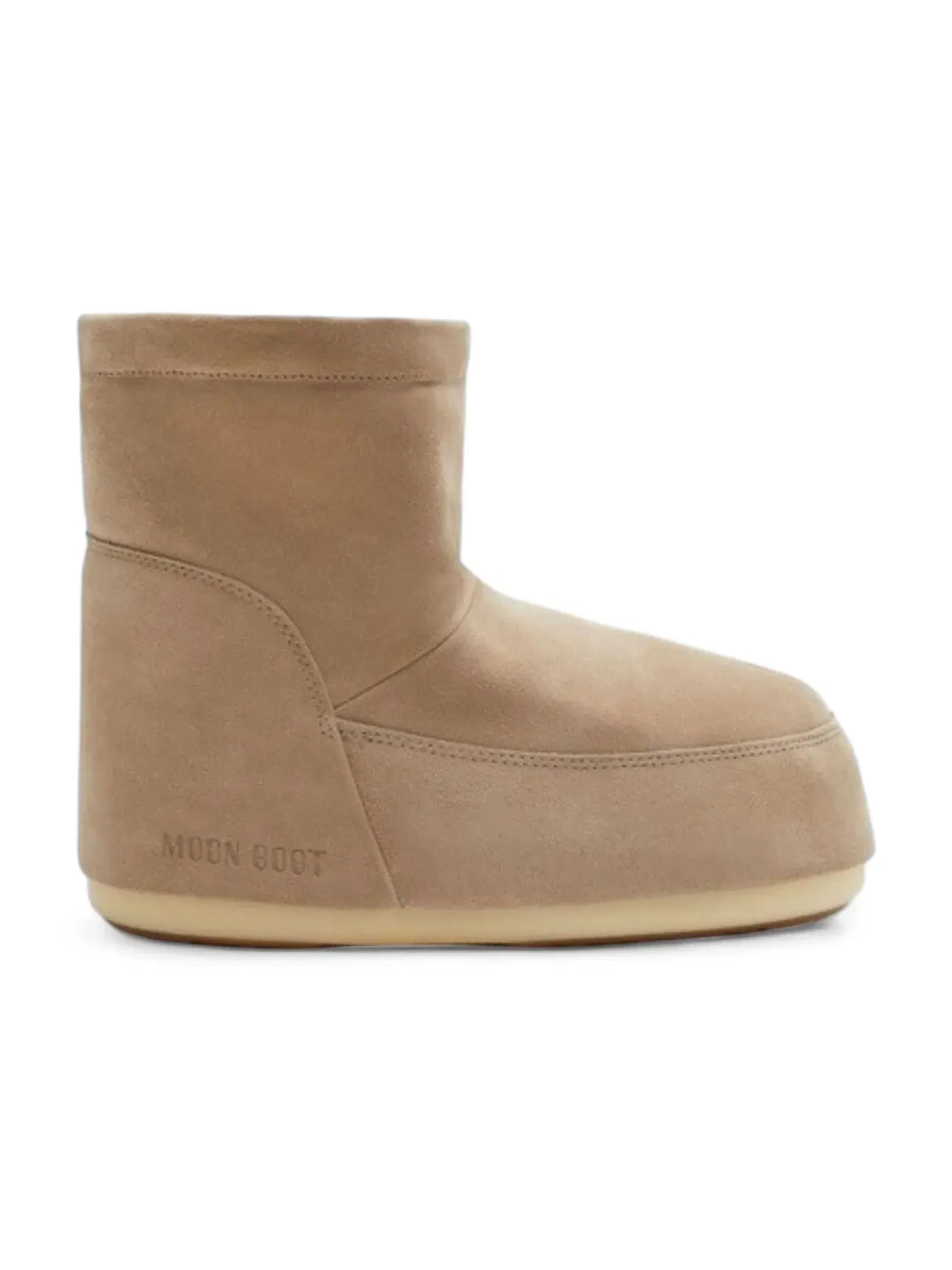 Женские ботинки из замши Moon Boot No Lace Suede Boot — изображение 1 из 1, коричневый