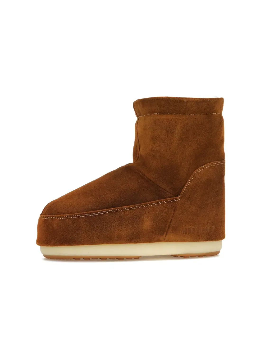 Детские ботинки с замшевым верхом Moon Boot No Lace Suede Boot Moon Boot — изображение 3 из 4, бежевый/коричневый