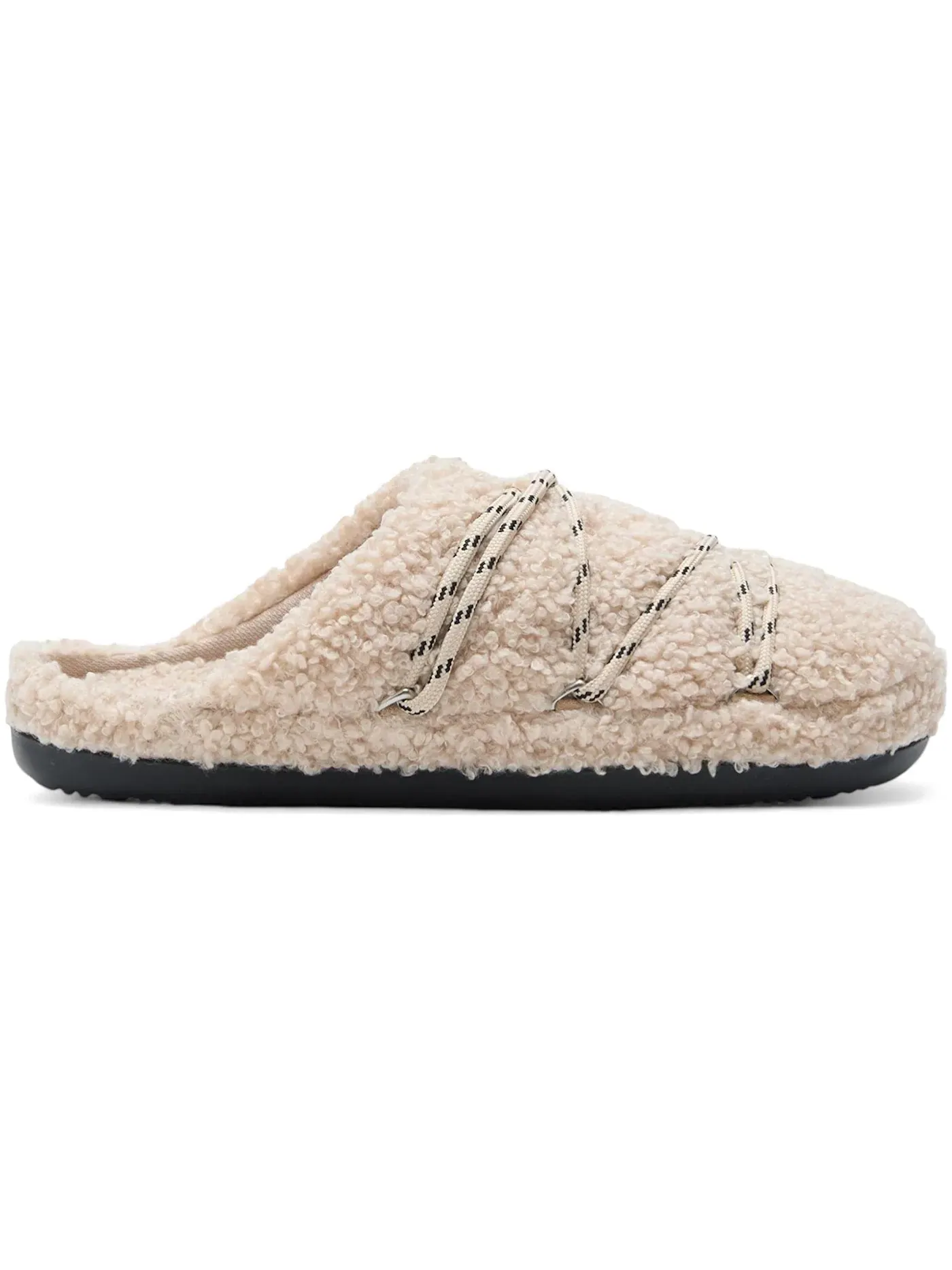 Мужские тапочки с мехом Moon Boot Teddy Slipper Moon Boot — изображение 1 из 1, бежевый