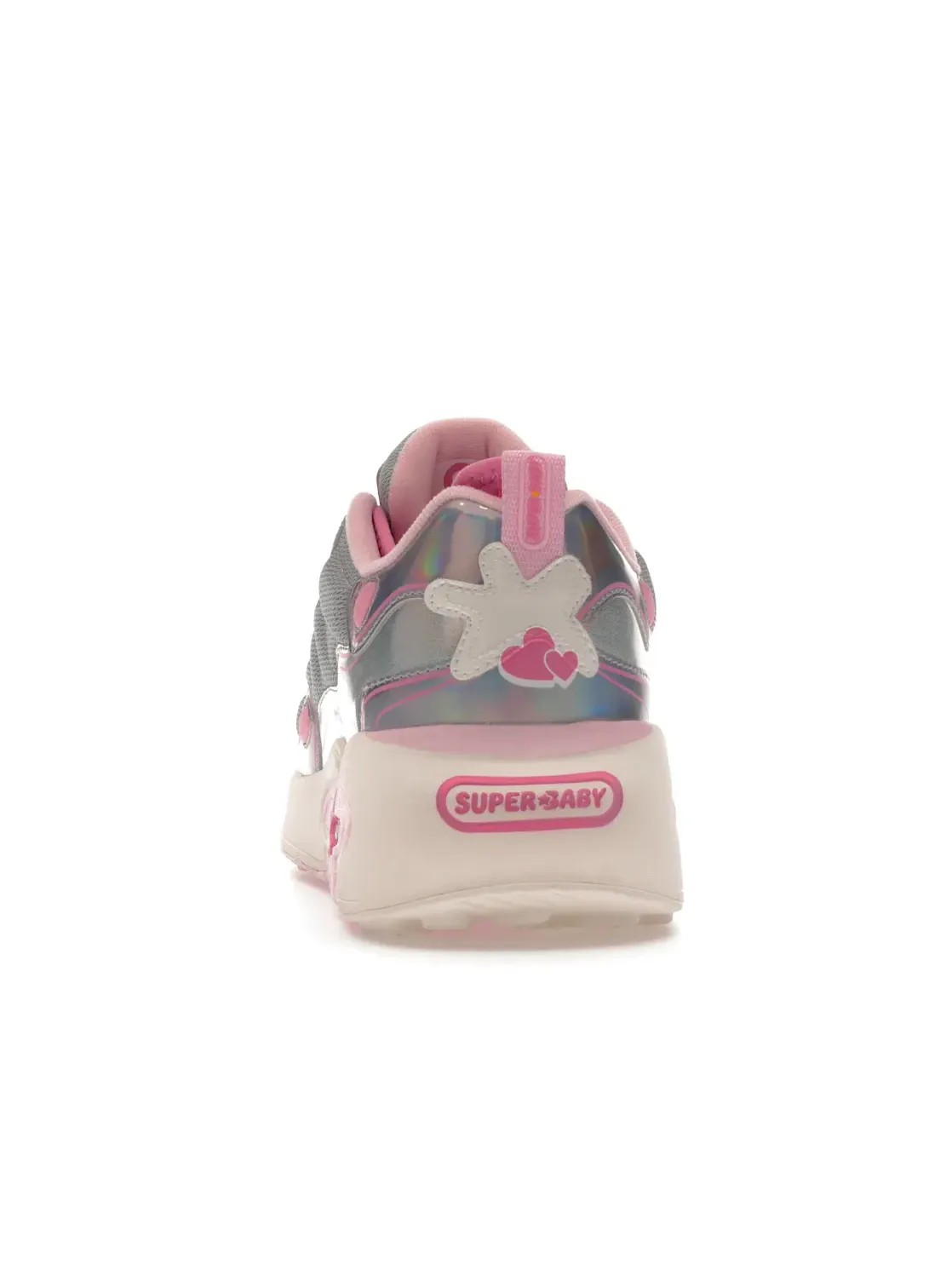 Мужские кроссовки Lifestyle MSCHF Super Baby MSCHF — изображение 4 из 4, белый/розовый