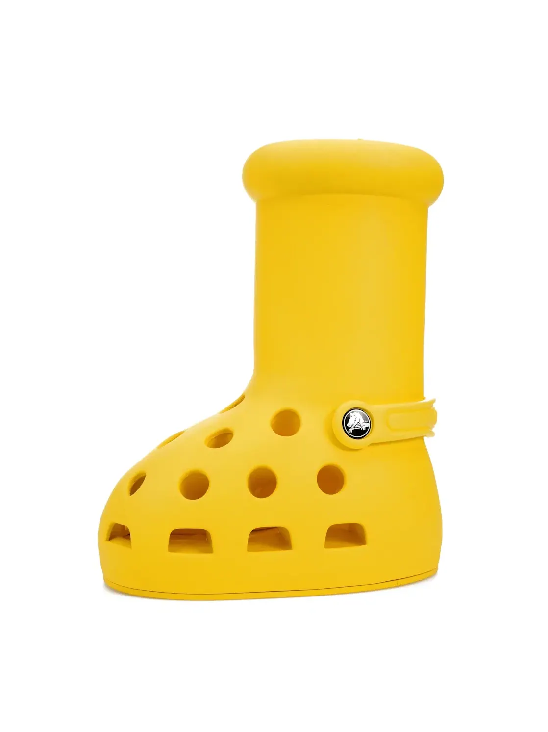 Мужской ботинок лимитированной коллаборации MSCHF x Crocs Big Red Boot MSCHF — изображение 3 из 4, желтый