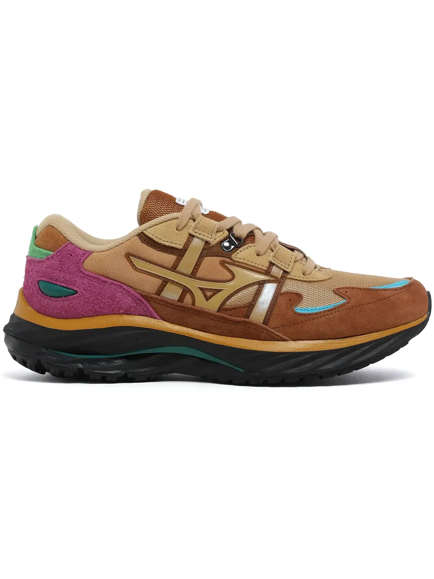 Мужские кроссовки для бега Mujin Wave Rider Beta Mizuno, Cathay Spice/Lark/Wild Aster — изображение 1 из 1