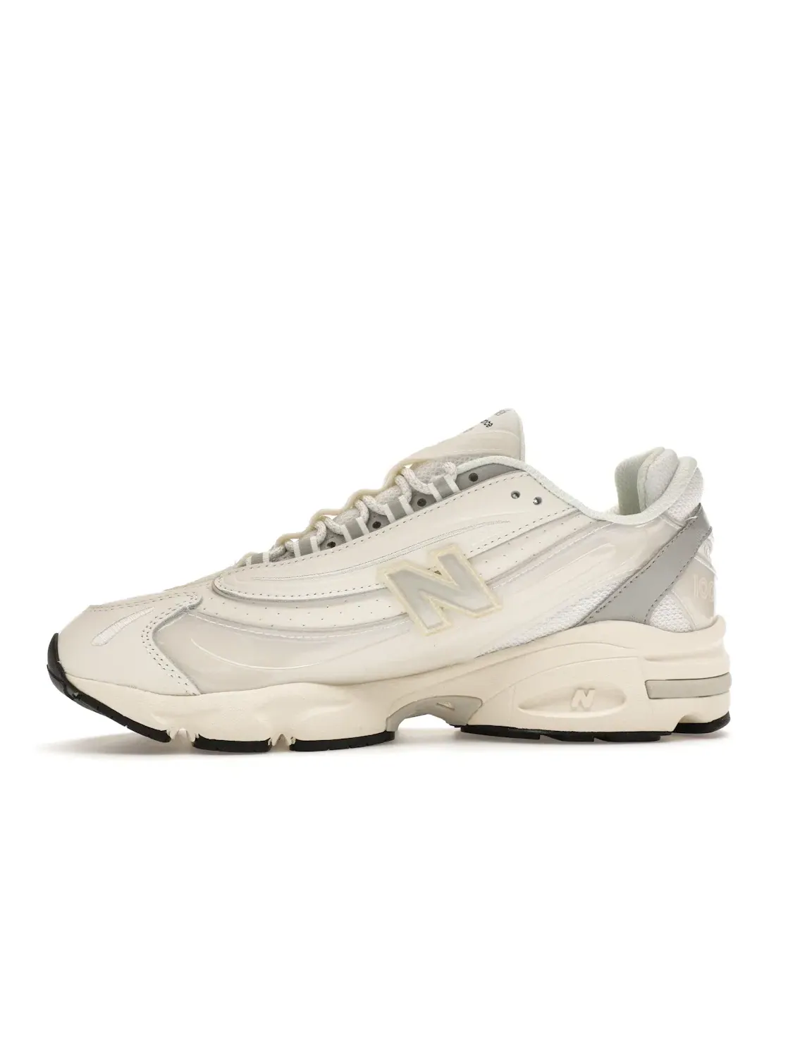 Мужские кроссовки Lifestyle с перфорированной кожей New Balance 1000 Aime Leon Dore — изображение 3 из 4, белый