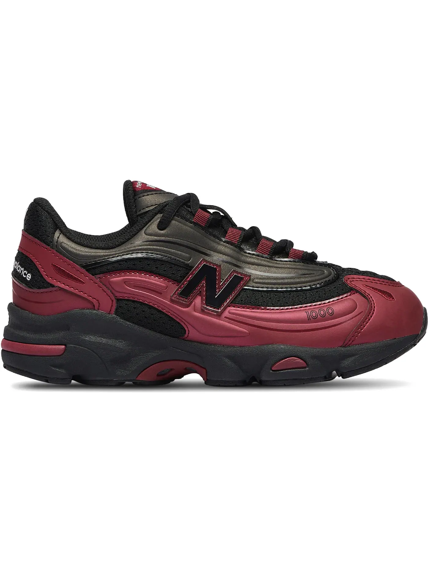 Детские кроссовки lifestyle New Balance 1000 — изображение 1 из 1, черный/бордовый