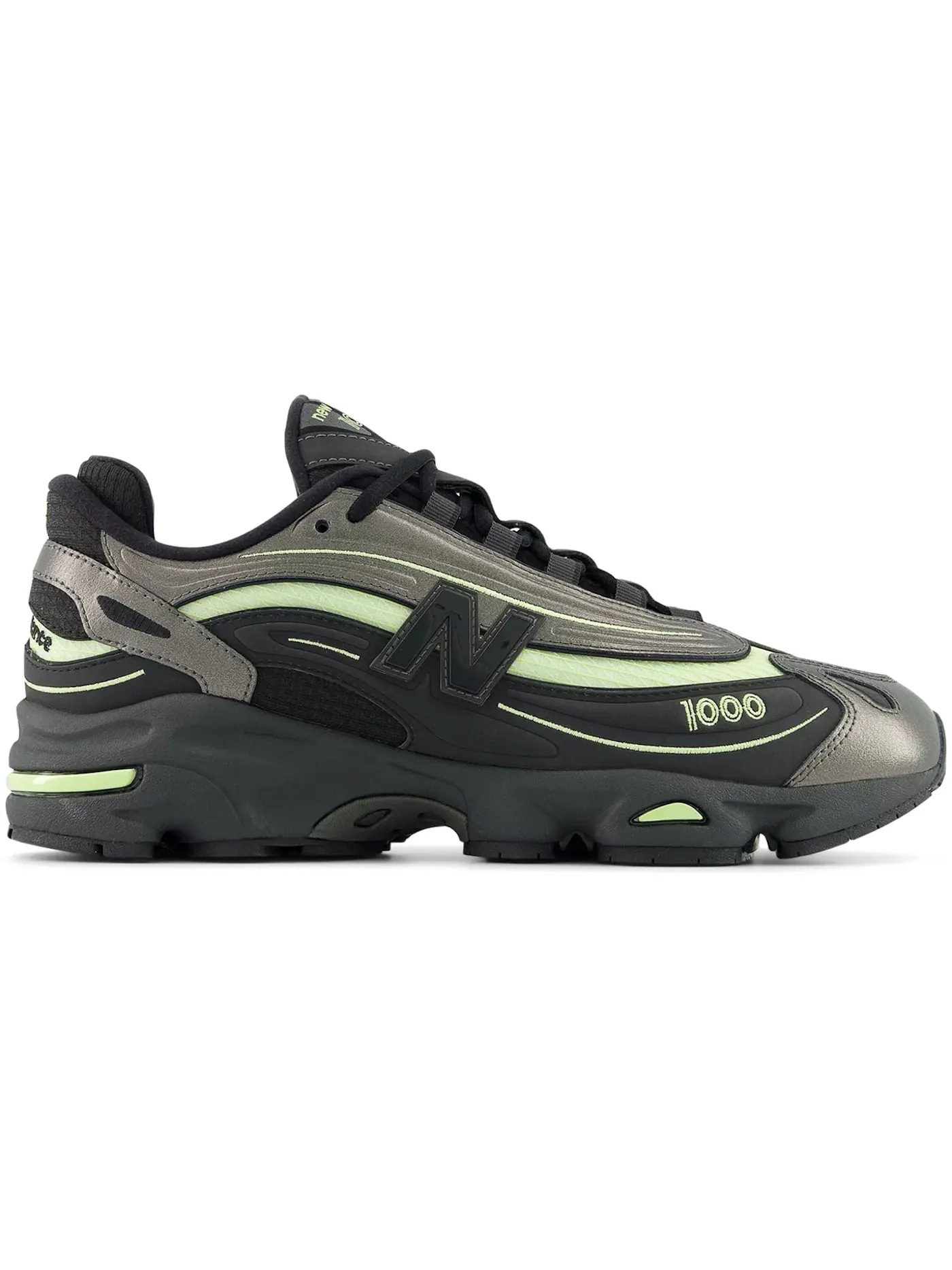 Мужские кроссовки Lifestyle New Balance 1000 — изображение 1 из 1, черный металлик