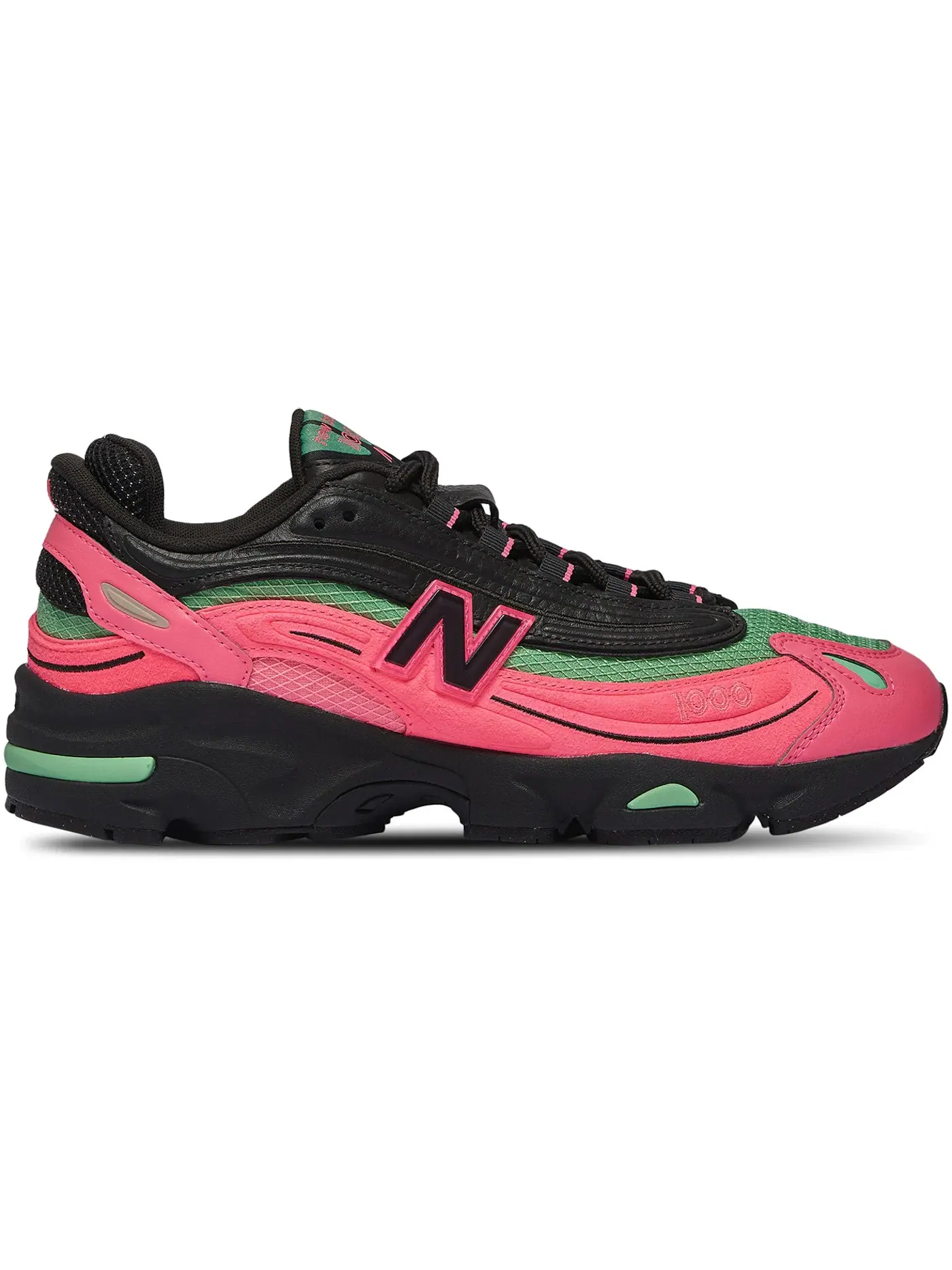 Мужские кроссовки Lifestyle New Balance 1000 New Balance — изображение 1 из 1, черный/розовый