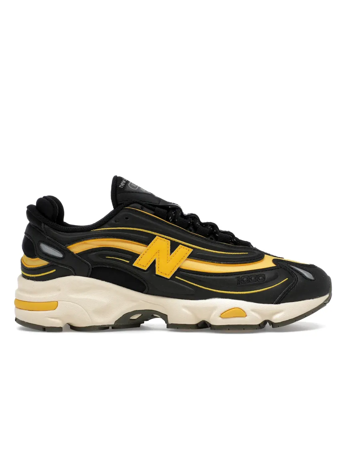 Мужские кроссовки Lifestyle New Balance 1000 Bricks & Wood A Different Bounce — изображение 1 из 4, черный/желтый