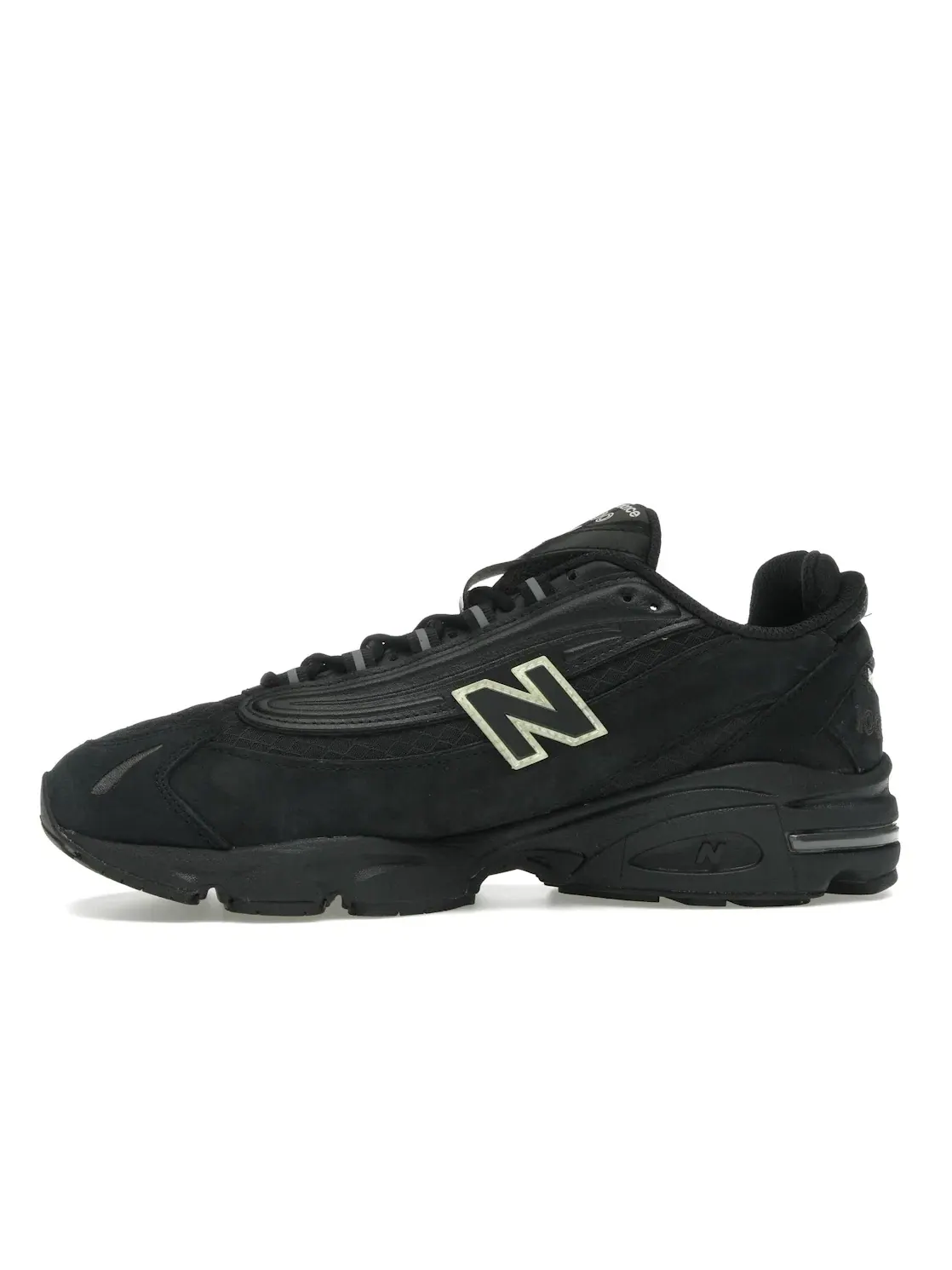 Мужские кроссовки Lifestyle New Balance 1000 New Balance — изображение 3 из 4, черный/неоновый