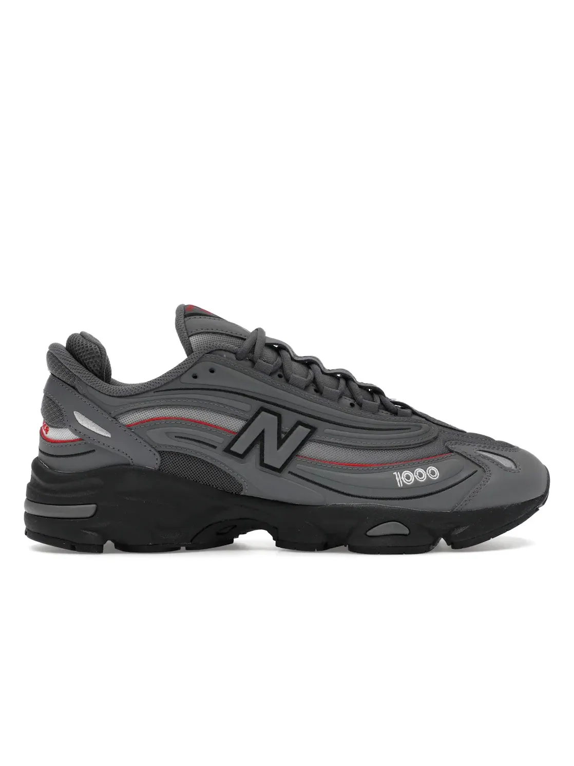 Мужские кроссовки Lifestyle New Balance 1000 — изображение 1 из 4, серый/яркий красный