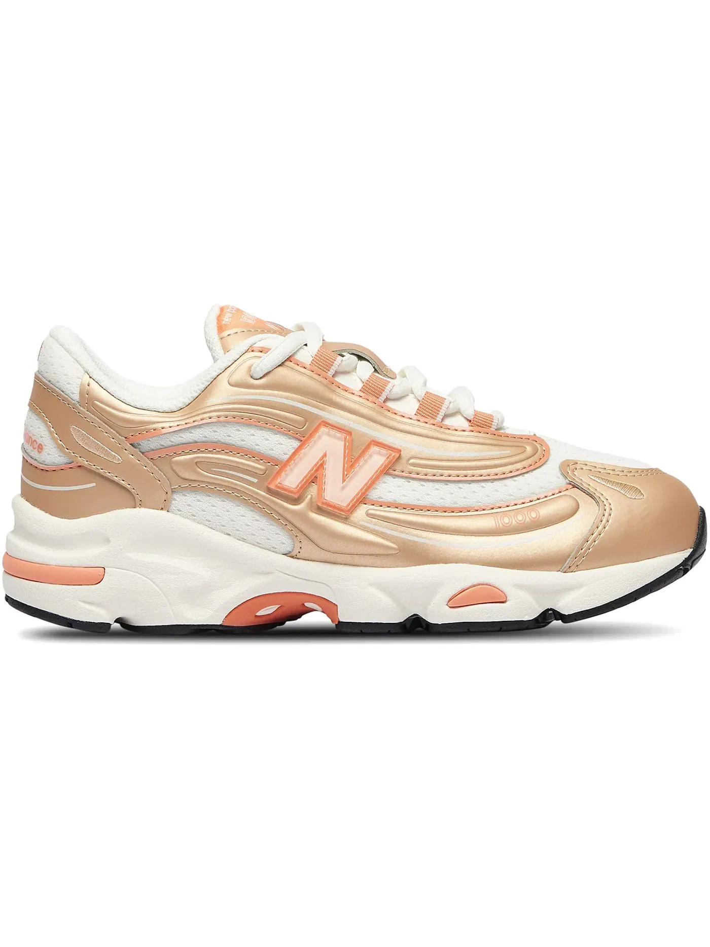 Детские кроссовки Lifestyle New Balance 1000 — изображение 1 из 1, белый/золотистый