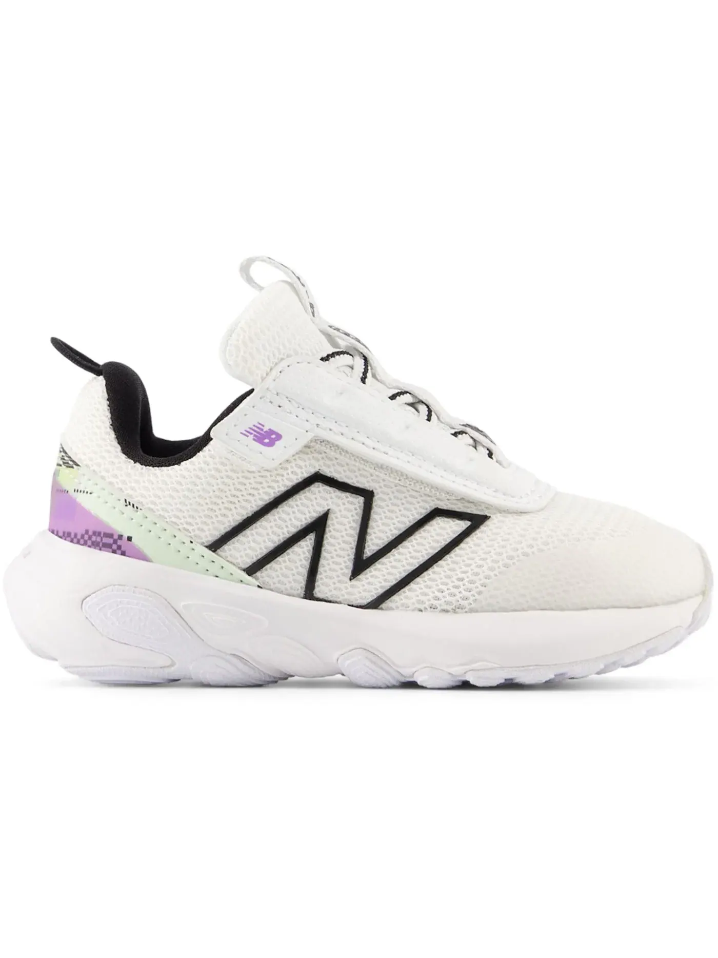 Детские кроссовки для мальчиков New Balance 1440 — изображение 1 из 1, белый/черный/фиолетовый