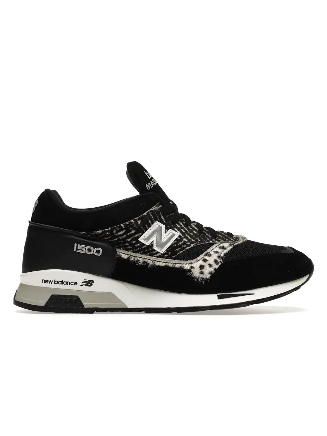 Мужские кроссовки Lifestyle New Balance 1500 Animal Pack Zebra Dalmation — изображение 1 из 4, черный/белый
