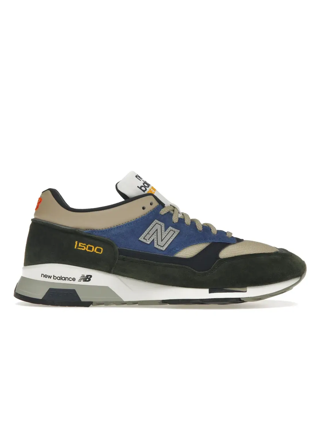 Мужские кроссовки Lifestyle New Balance 1500 — изображение 1 из 4, хаки/синий/зеленый