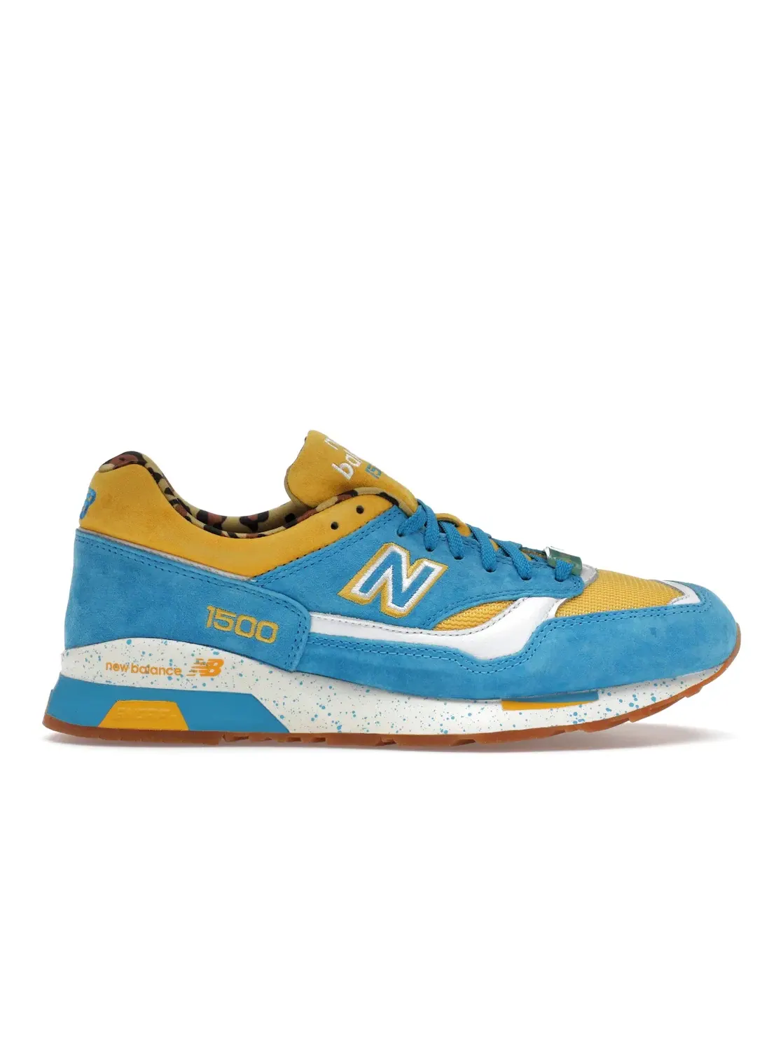 Мужские кроссовки Lifestyle New Balance 1500 LaMJC x Colette x Undefeated UCLA — изображение 1 из 4, желтый/синий/белый