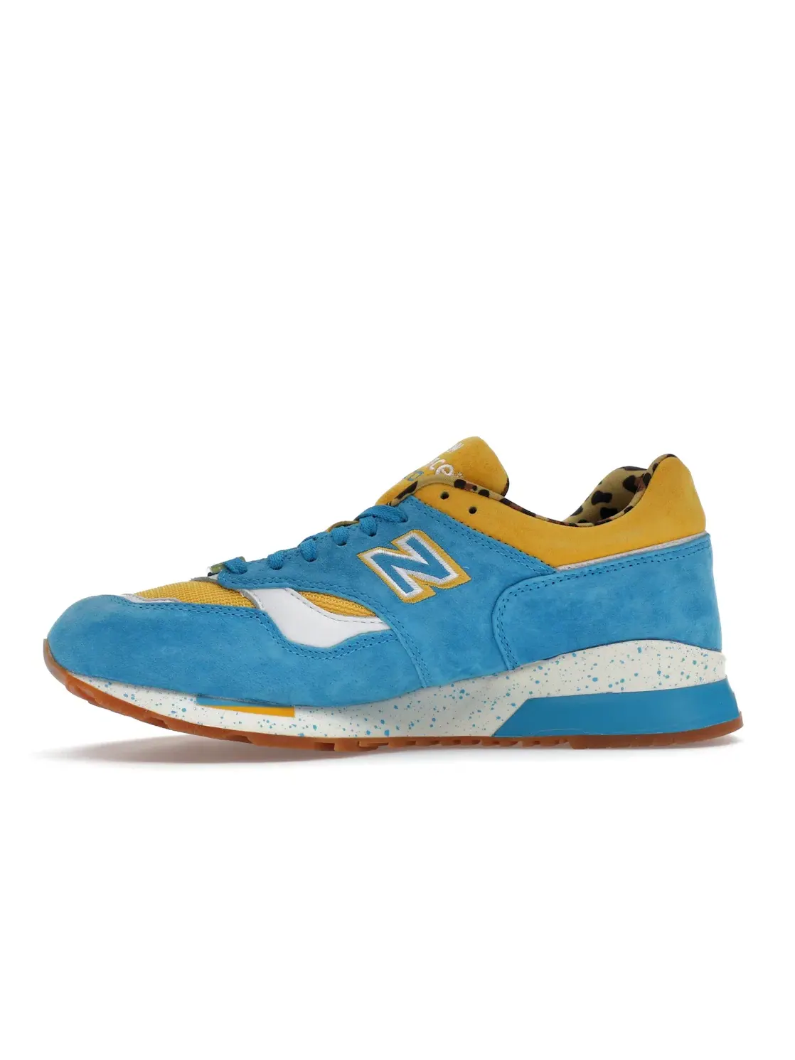 Мужские кроссовки Lifestyle New Balance 1500 LaMJC x Colette x Undefeated UCLA — изображение 3 из 4, желтый/синий/белый
