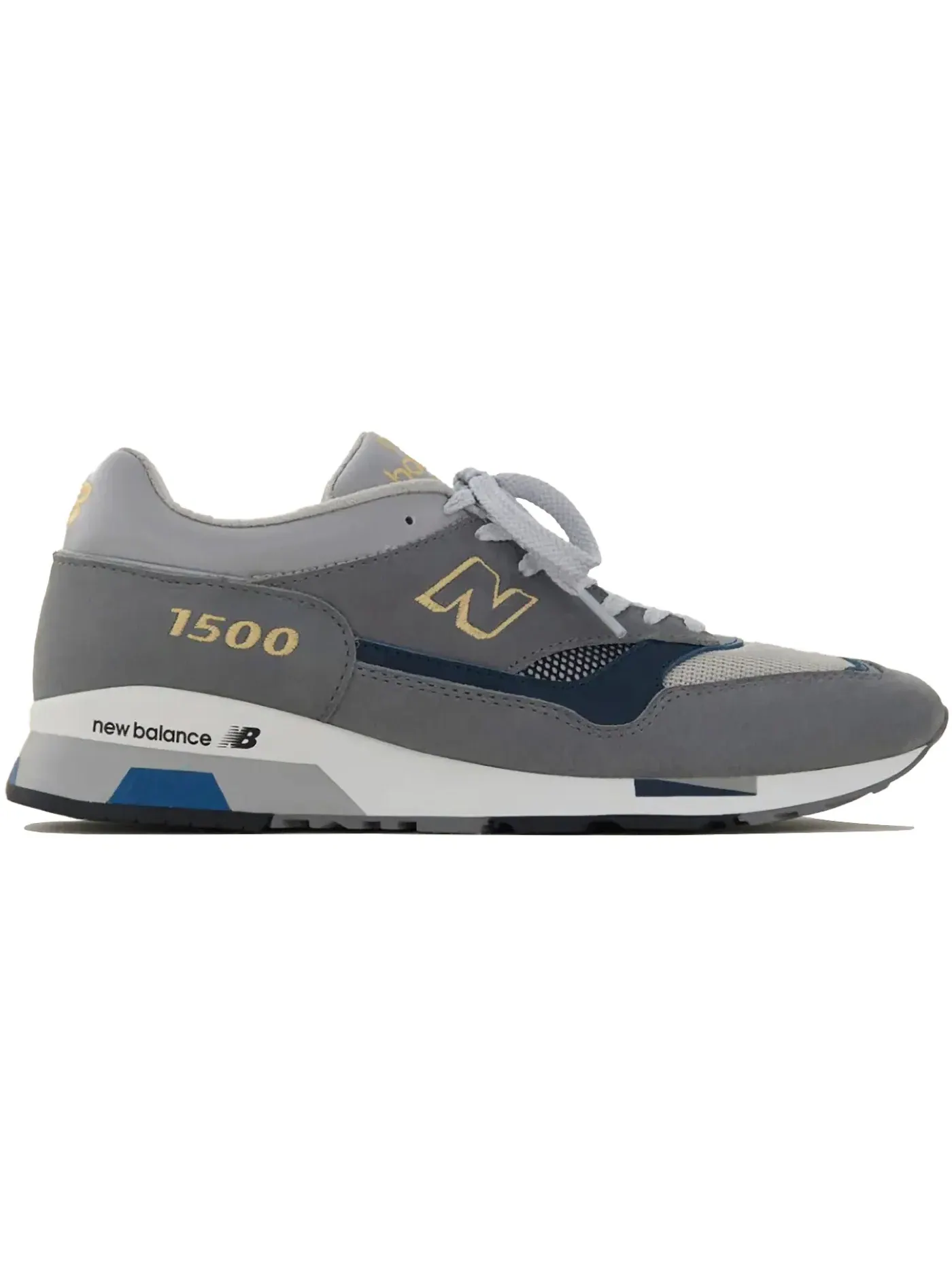 Мужские кроссовки Lifestyle New Balance 1500 — изображение 1 из 1, серый/белый/темно-синий