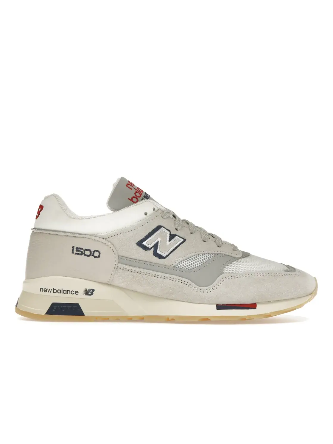Мужские кроссовки Lifestyle New Balance 1500 MiUK — изображение 1 из 4, белый//красный