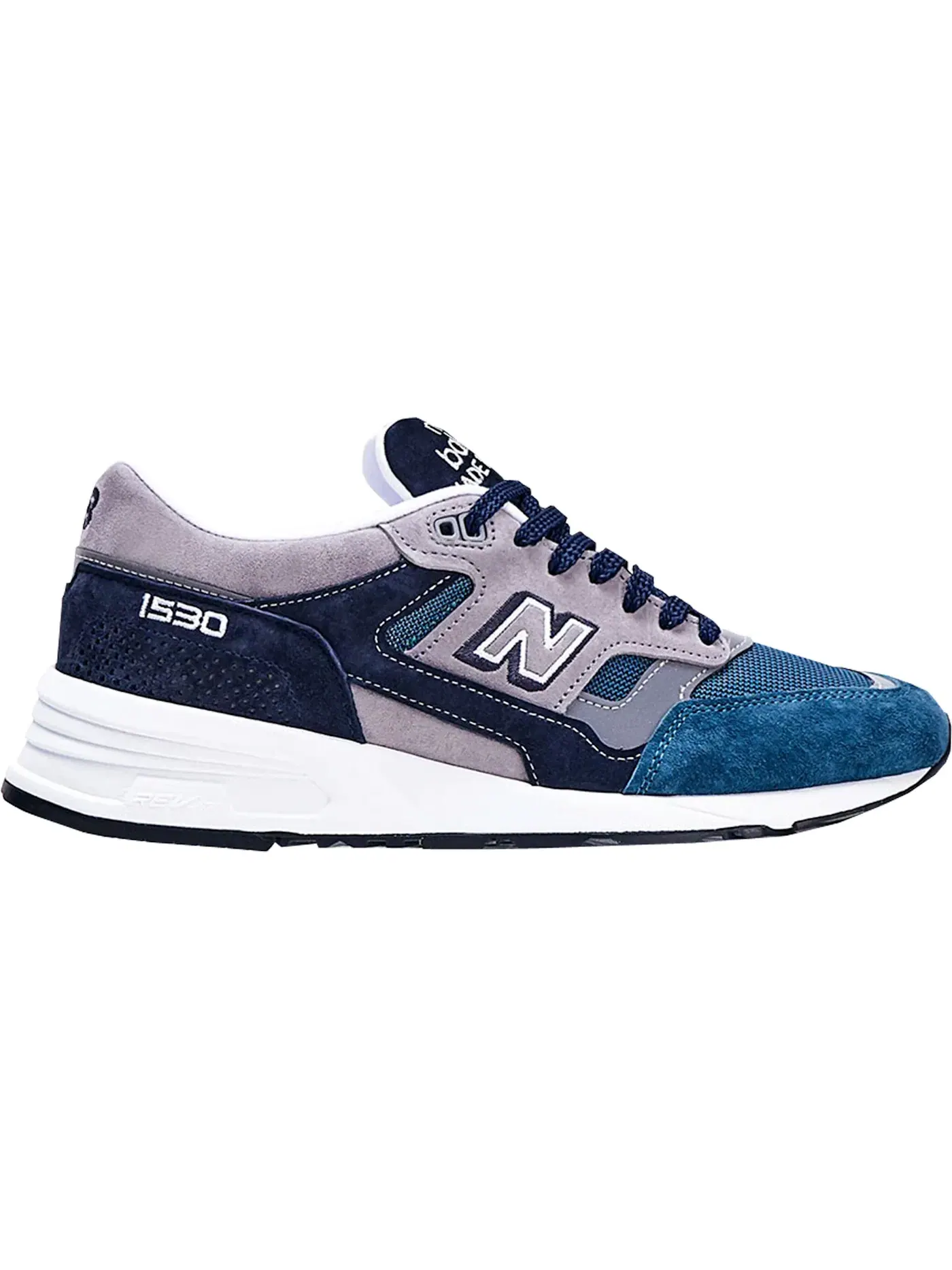 Мужские кроссовки Lifestyle New Balance 1530 Sample Lab — изображение 1 из 1, серый/синий