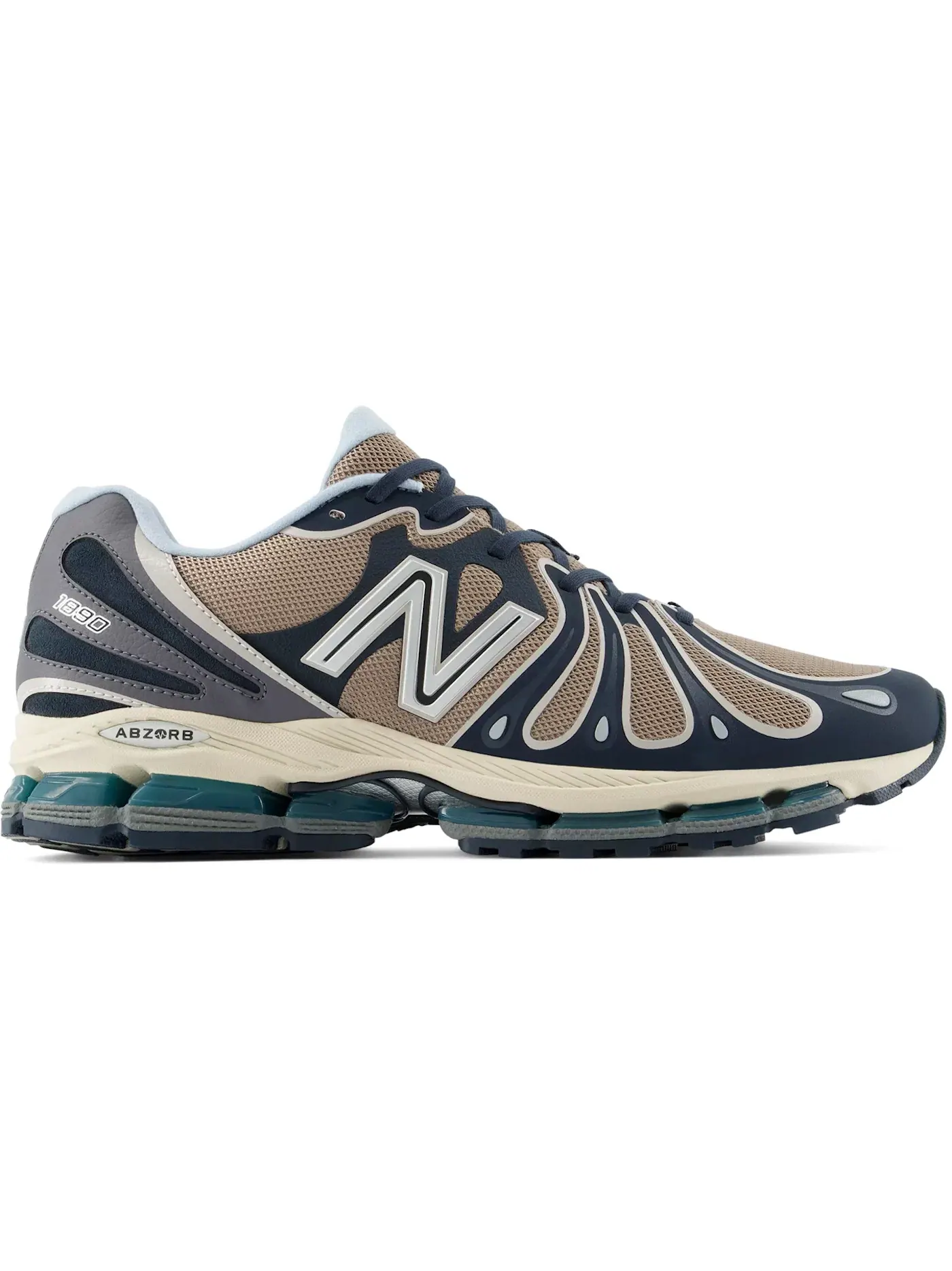 Мужские кроссовки Lifestyle New Balance 1890 — изображение 1 из 1, коричневый/синий/серый