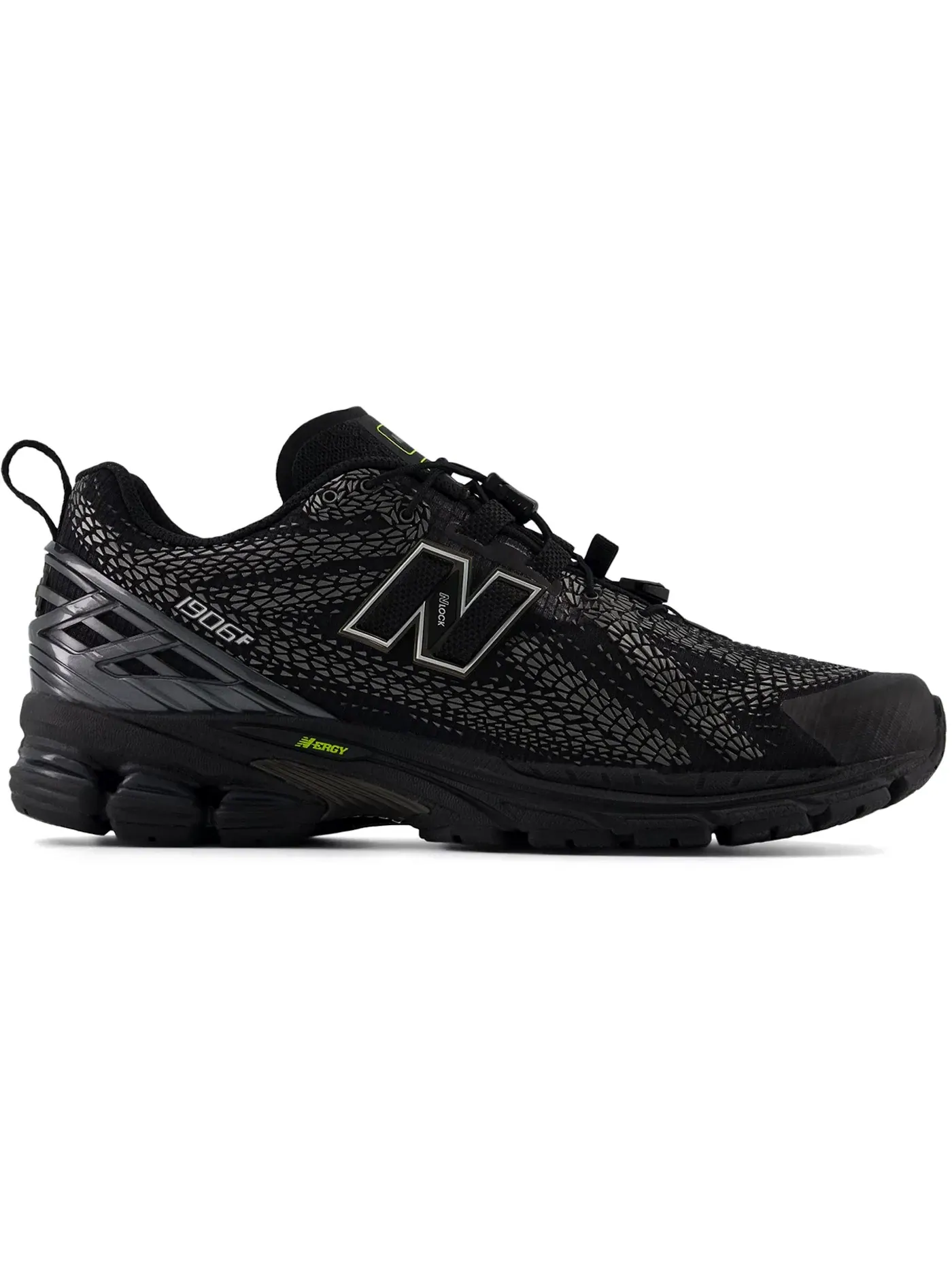 Мужские кроссовки Lifestyle New Balance 1906F — изображение 1 из 1, черный/белый/зеленый