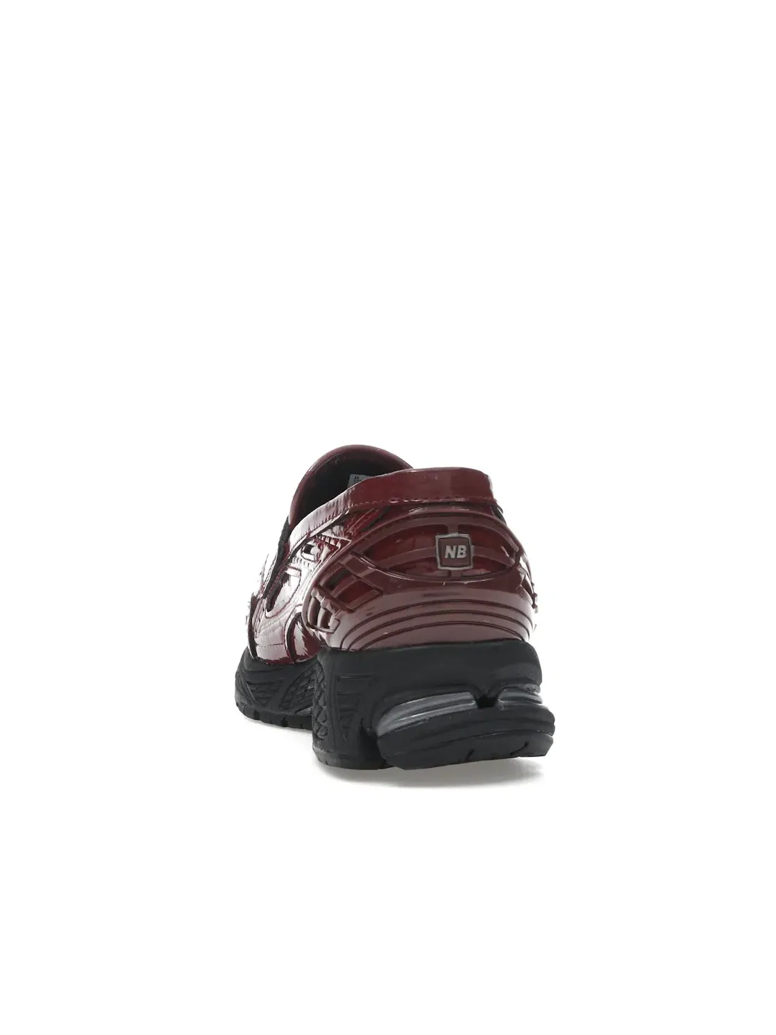 Мужские лоферы с текстурой крокодиловой кожи New Balance 1906L — изображение 4 из 4, красный/черный