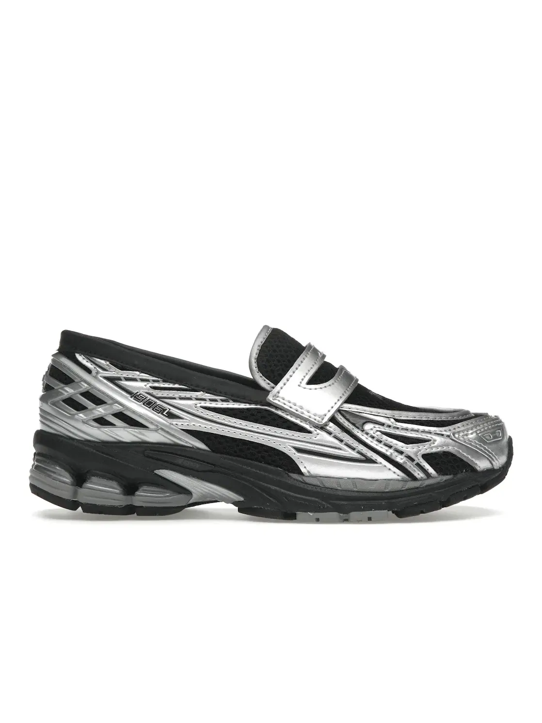 Мужские лоферы с серебристым металлическим верхом New Balance 1906L — изображение 1 из 4