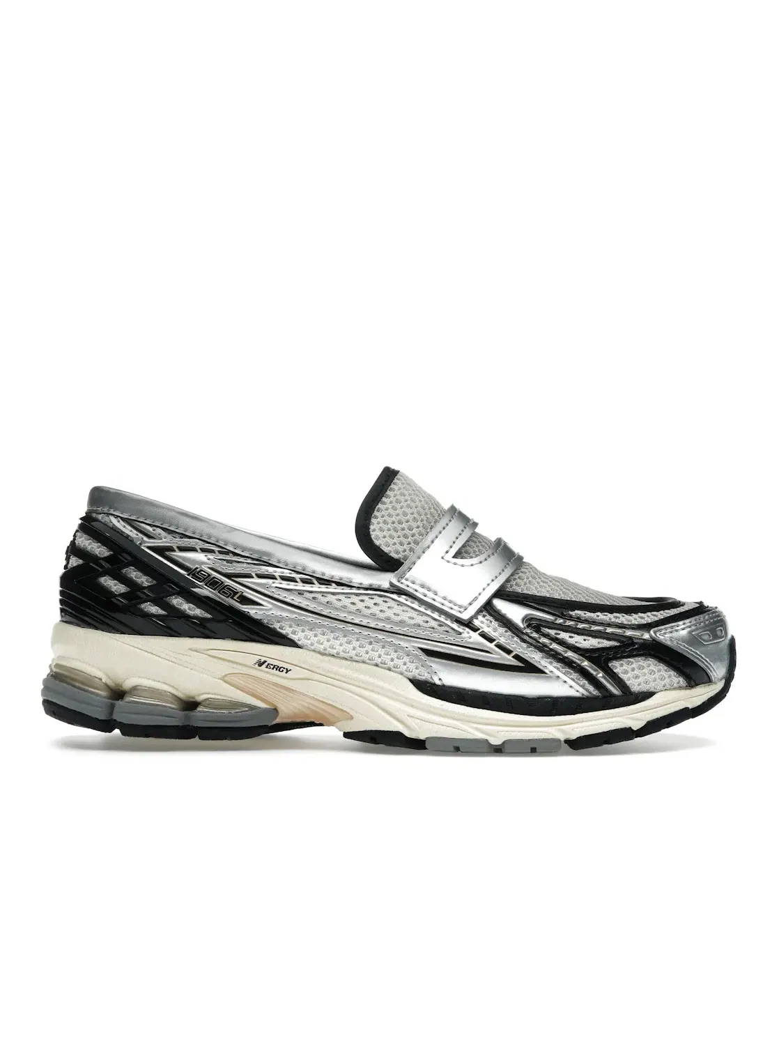 Мужские лоферы с верхом из сетки New Balance 1906L — изображение 1 из 4, серебристый металлик