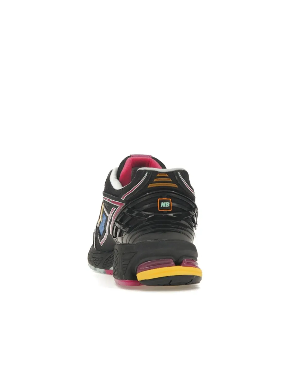 Мужские кроссовки с ярким дизайном New Balance 1906R — изображение 4 из 4, черный/розовый/желтый