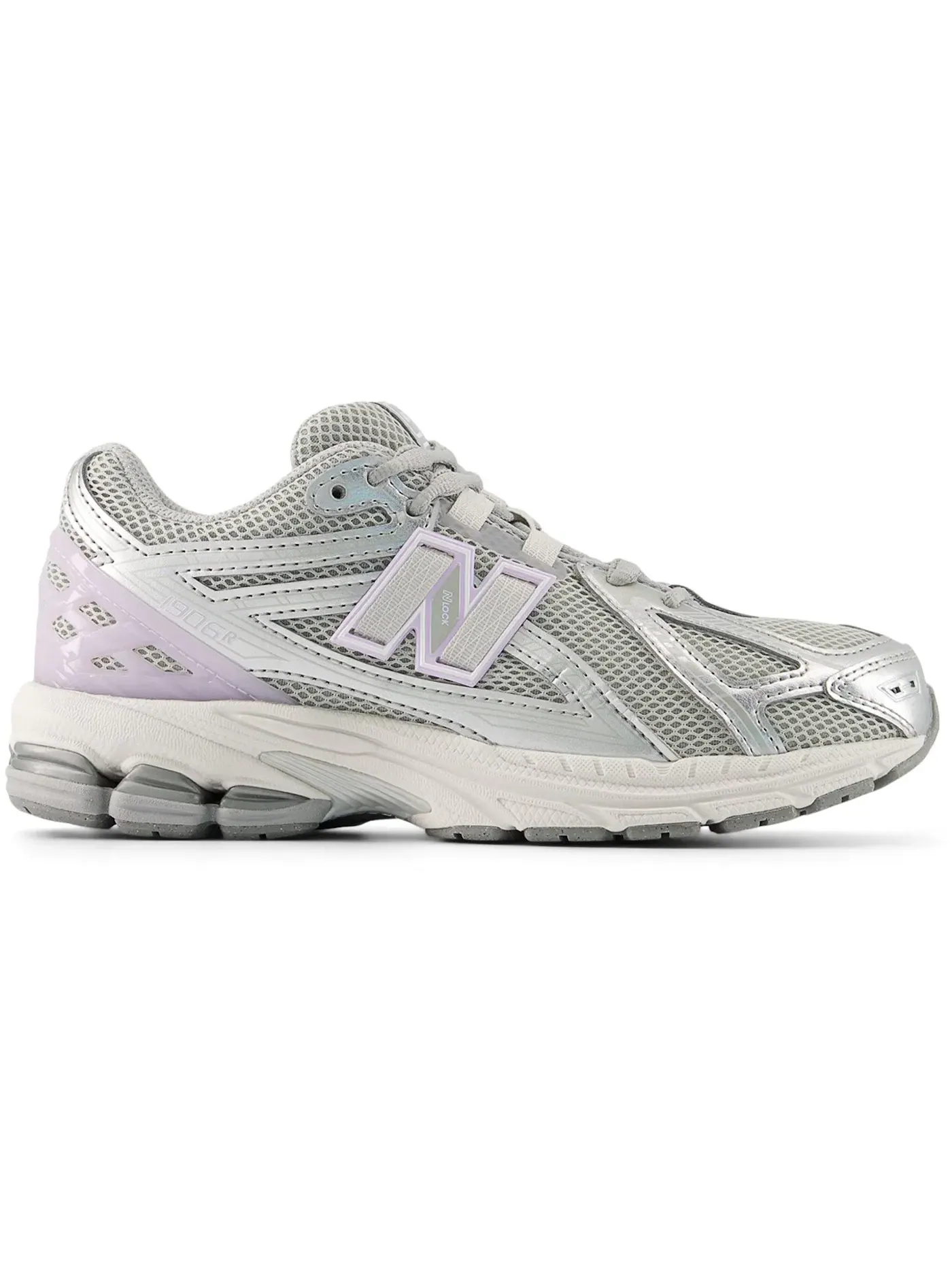 Детские кроссовки Lifestyle New Balance 1906R — изображение 1 из 1, серебристый/фиолетовый