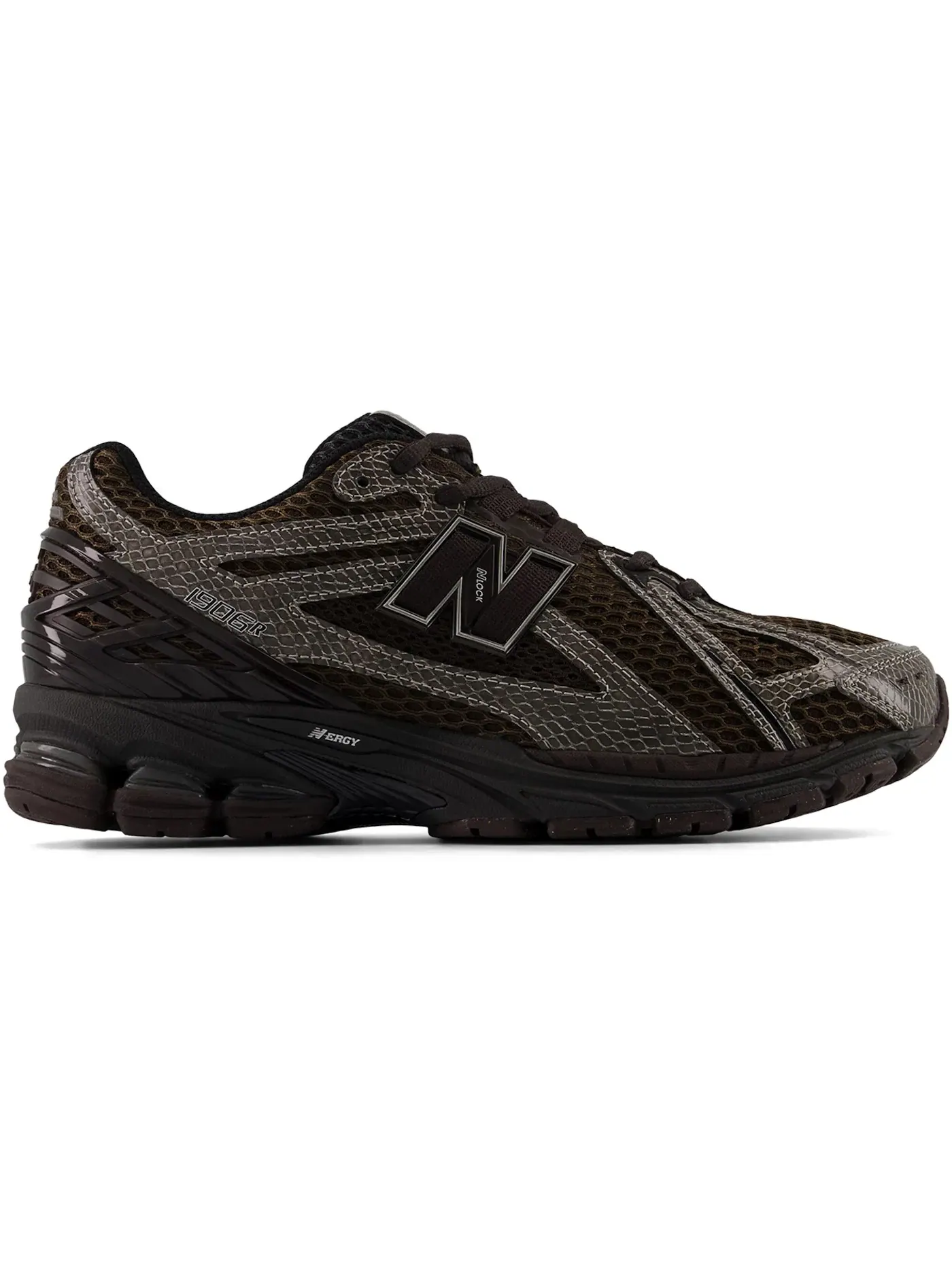 Мужские кроссовки с принтом New Balance 1906R — изображение 1 из 1, коричневый/черный