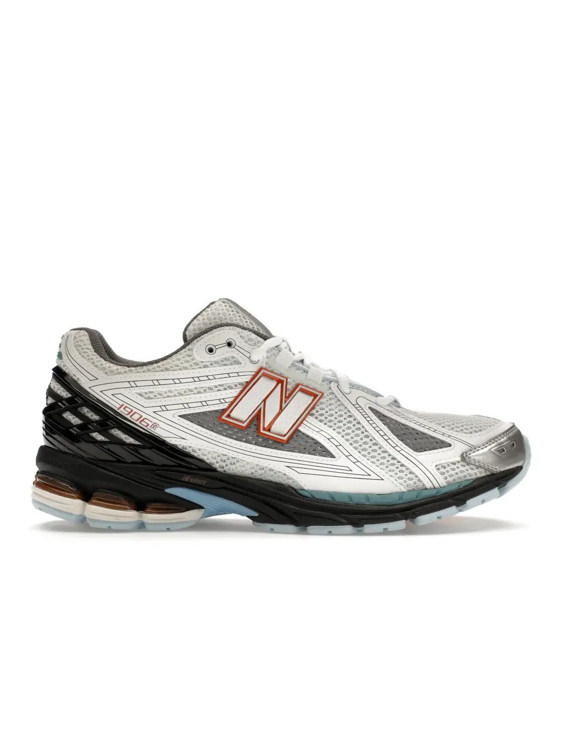 Мужские кроссовки Lifestyle New Balance 1906R — изображение 1 из 4, белый/черный