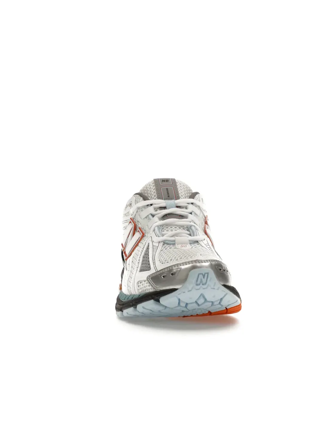 Мужские кроссовки Lifestyle New Balance 1906R — изображение 2 из 4, белый/черный