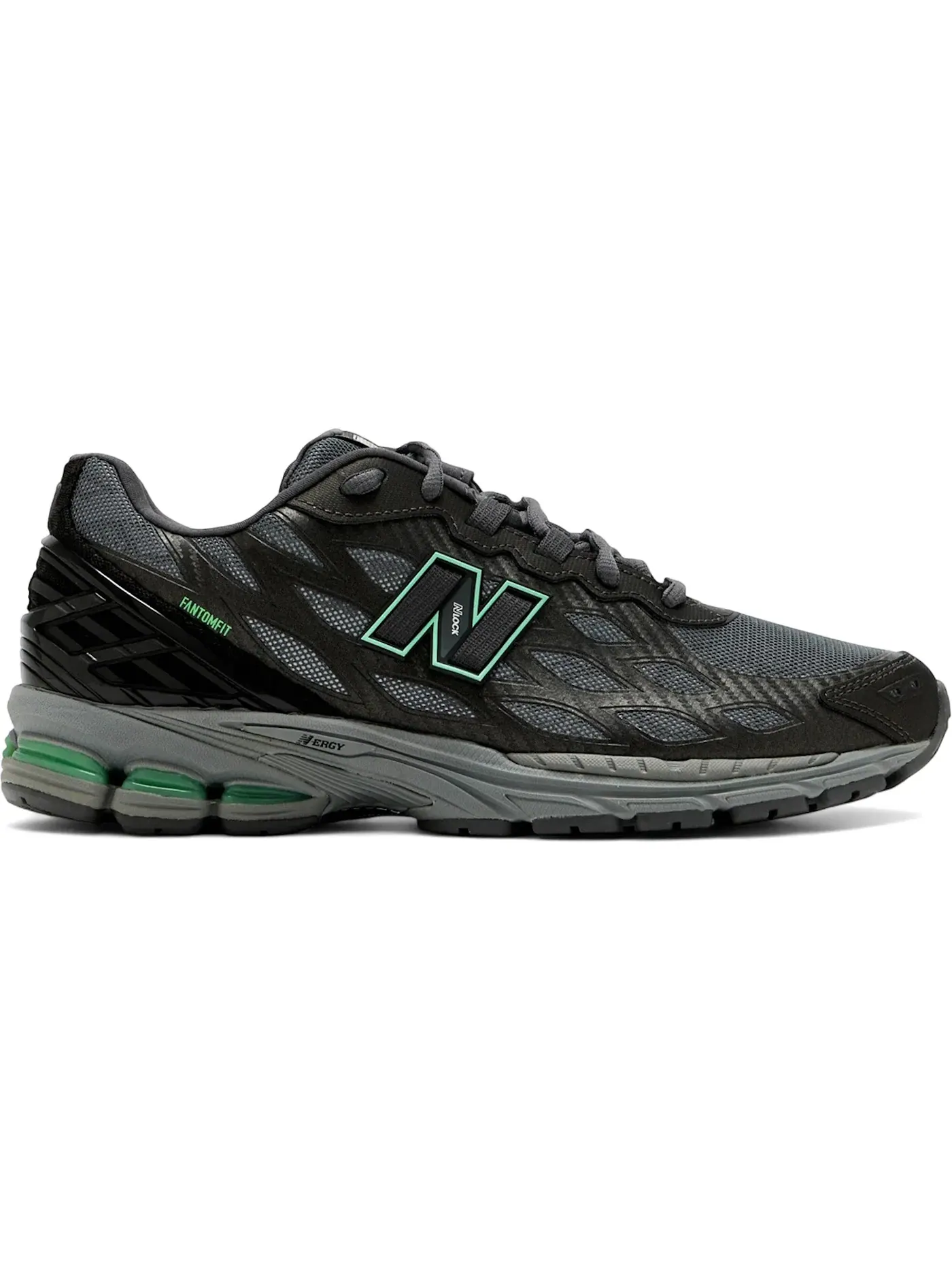 Мужские кроссовки Lifestyle New Balance 1906W — изображение 1 из 1, черный металлик/зеленый